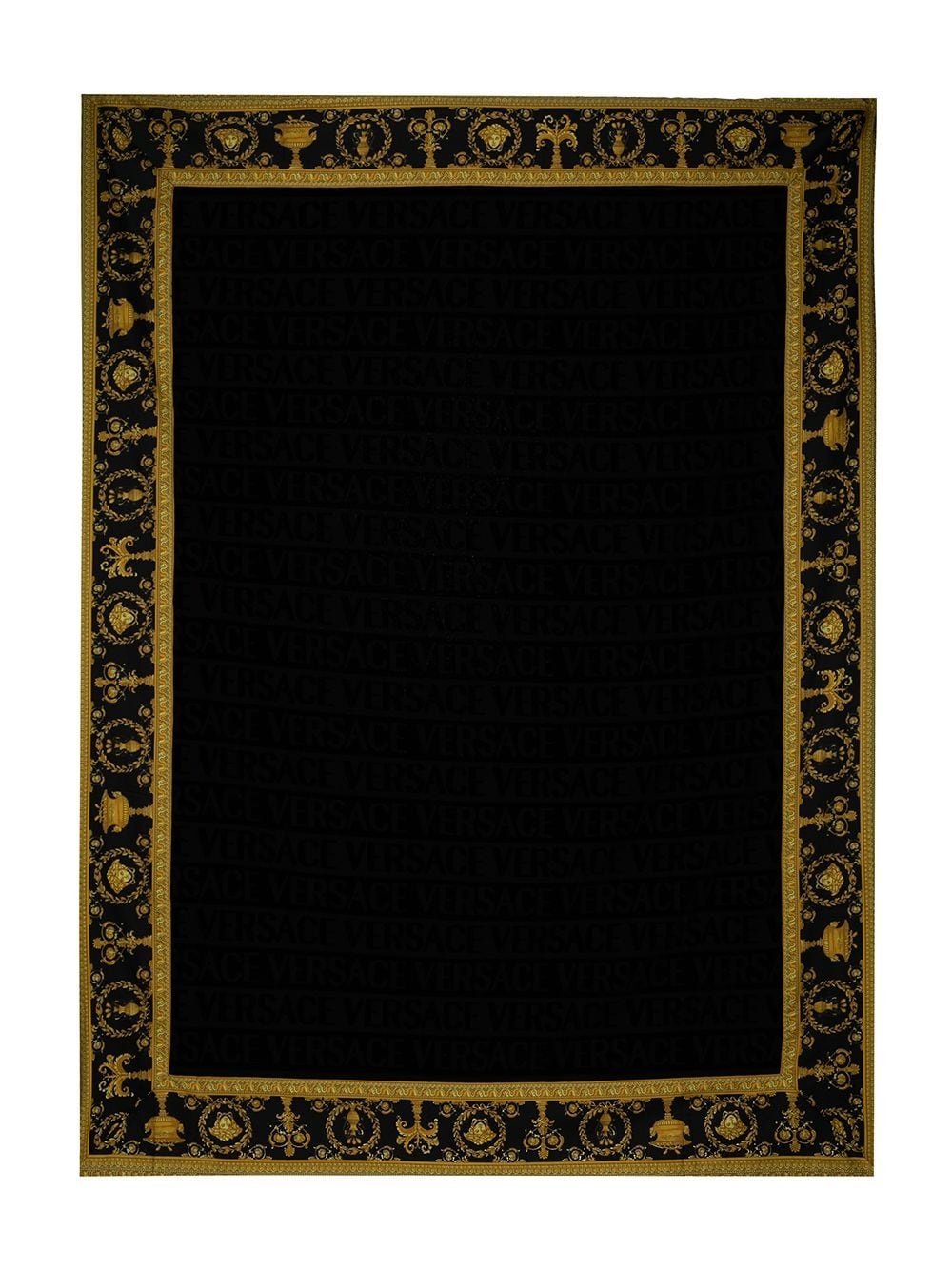 Greca motif towel - 2