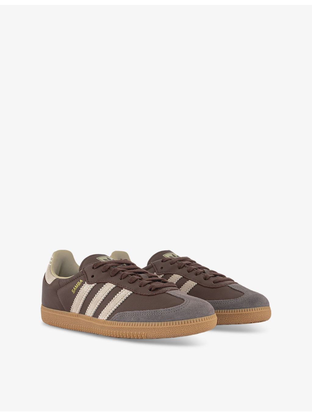 Samba OG logo-embellished leather low-top trainers - 3
