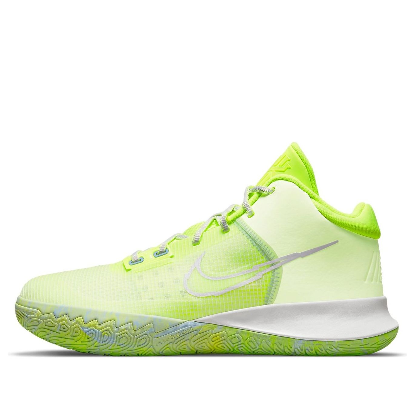 Nike Kyrie Flytrap 4 EP 'Fluorescent Yellow Aluminum Blue Grey' CT1973-700 - 1