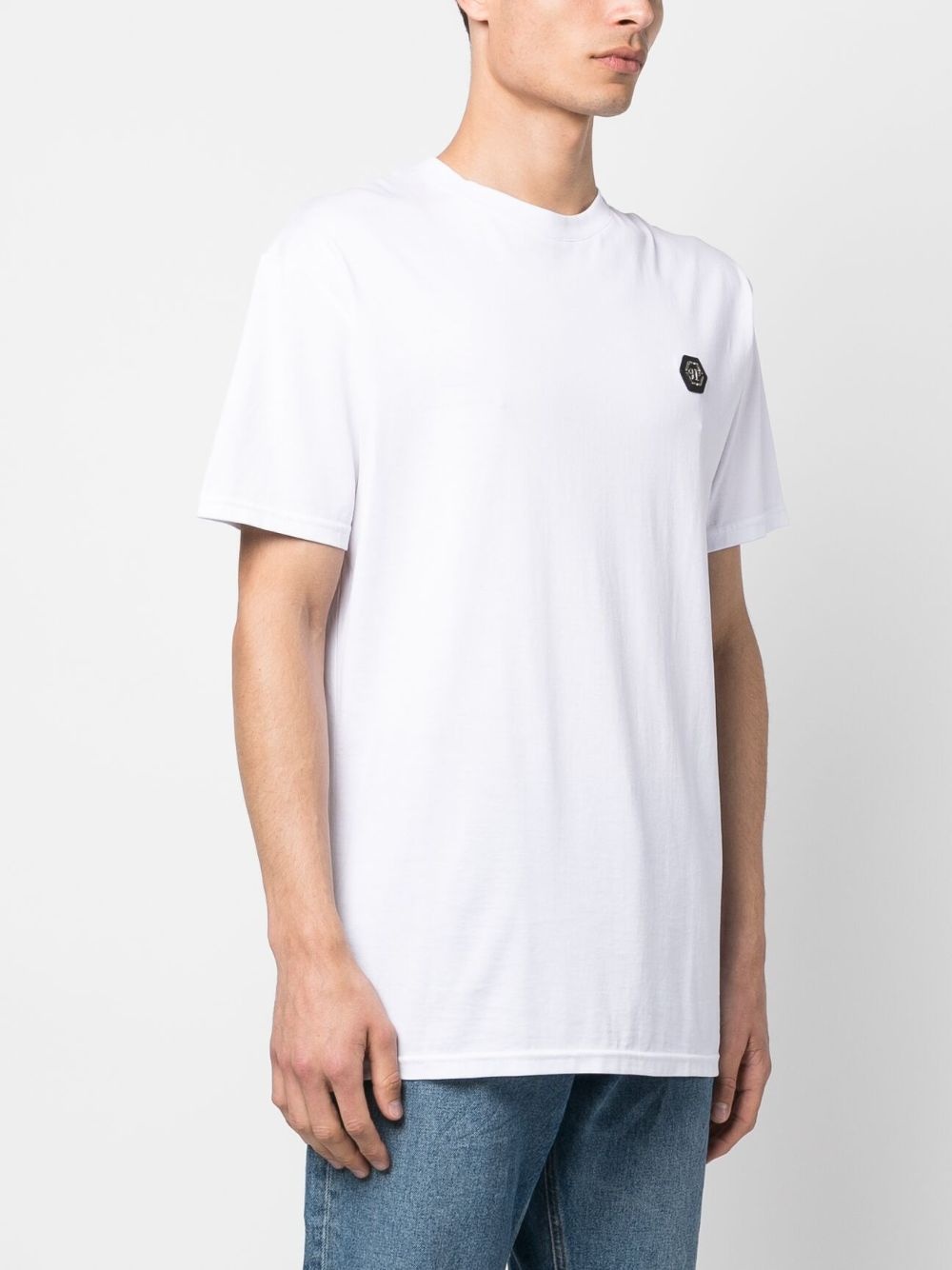 logo-print short-sleeved T-shirt - 4