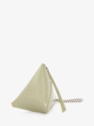 Alexander McQueen The Curve Pouch in Sage outlook