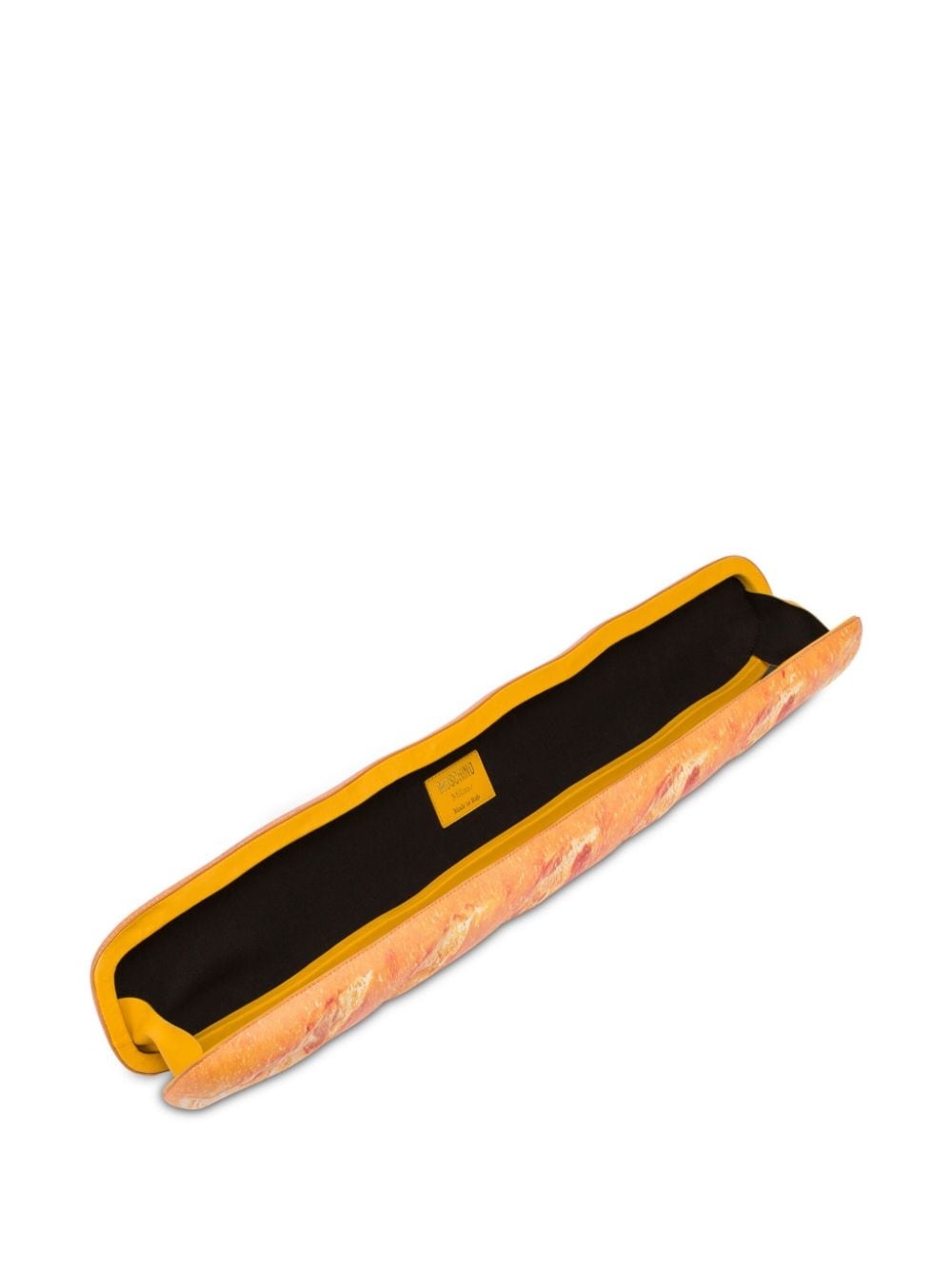bread-shaped faux-leather clutch bag 3