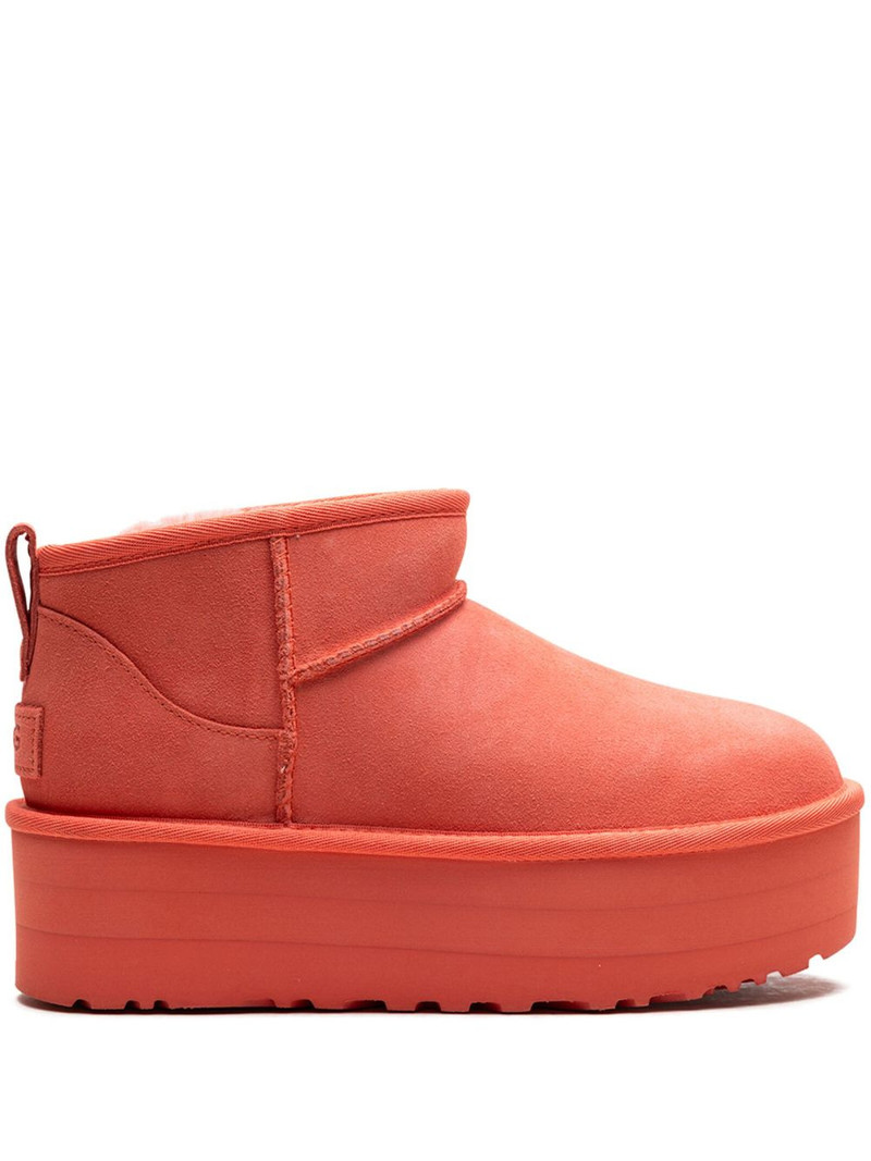 Classic Ultra Mini "Vibrant Coral" boots 1