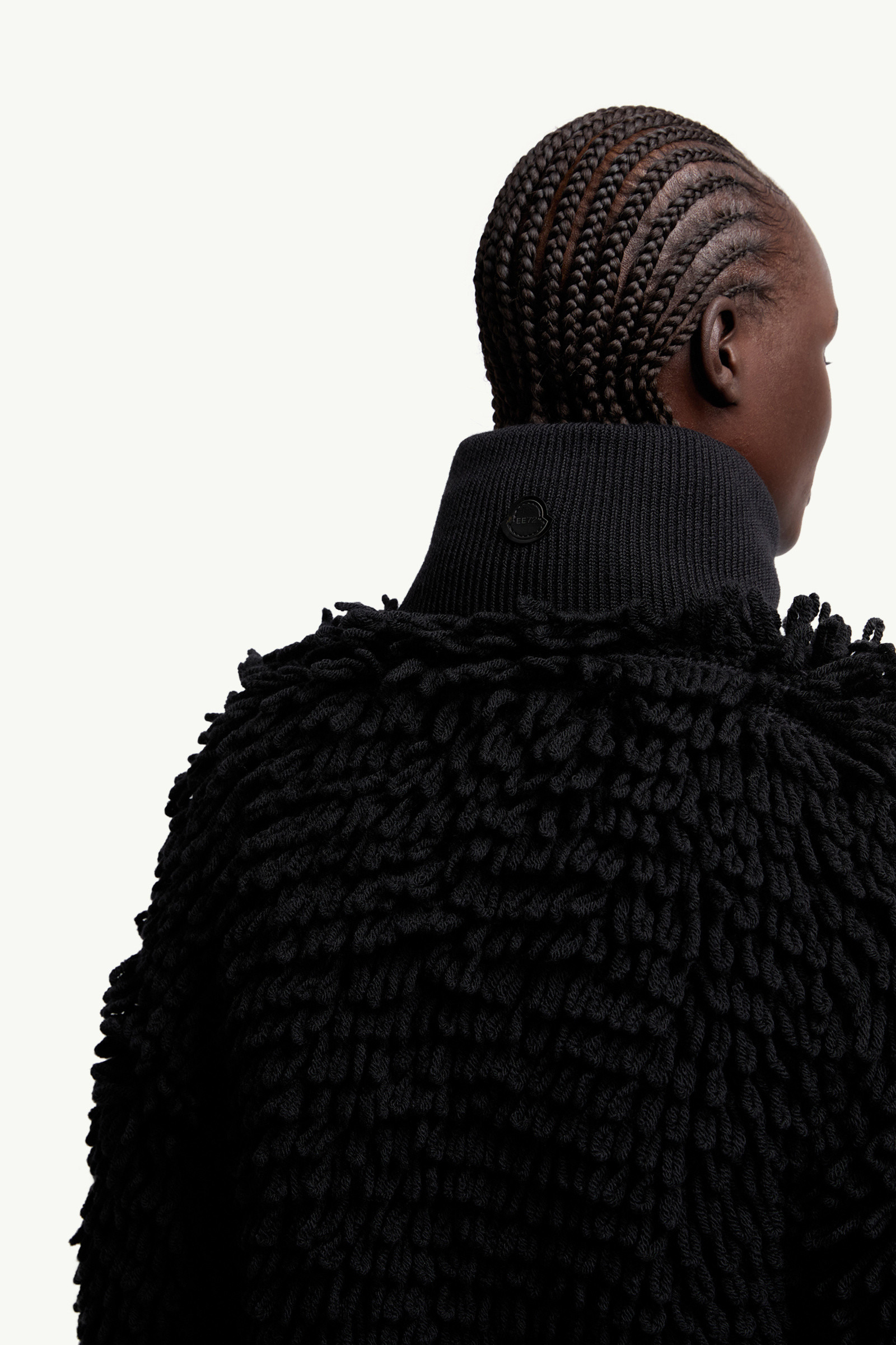 Moncler x EE72 by Edward Enninful Wool Blend Zip-Up Cardigan - 7