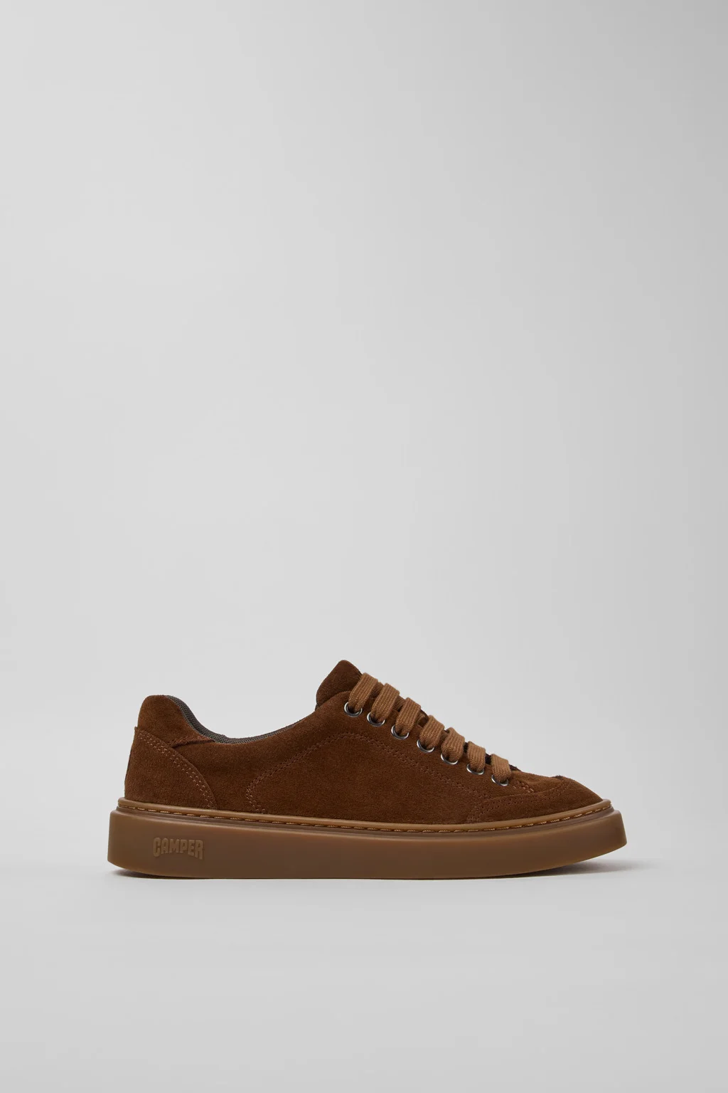 Runner Twentyfive Brown Suede Sneakers for Women. - 1