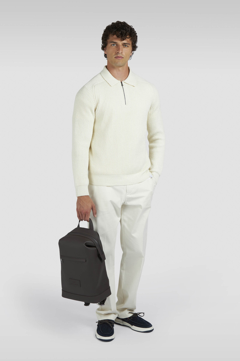 Paul & Shark ZIPPED RE-WOOL POLO SHIRT outlook