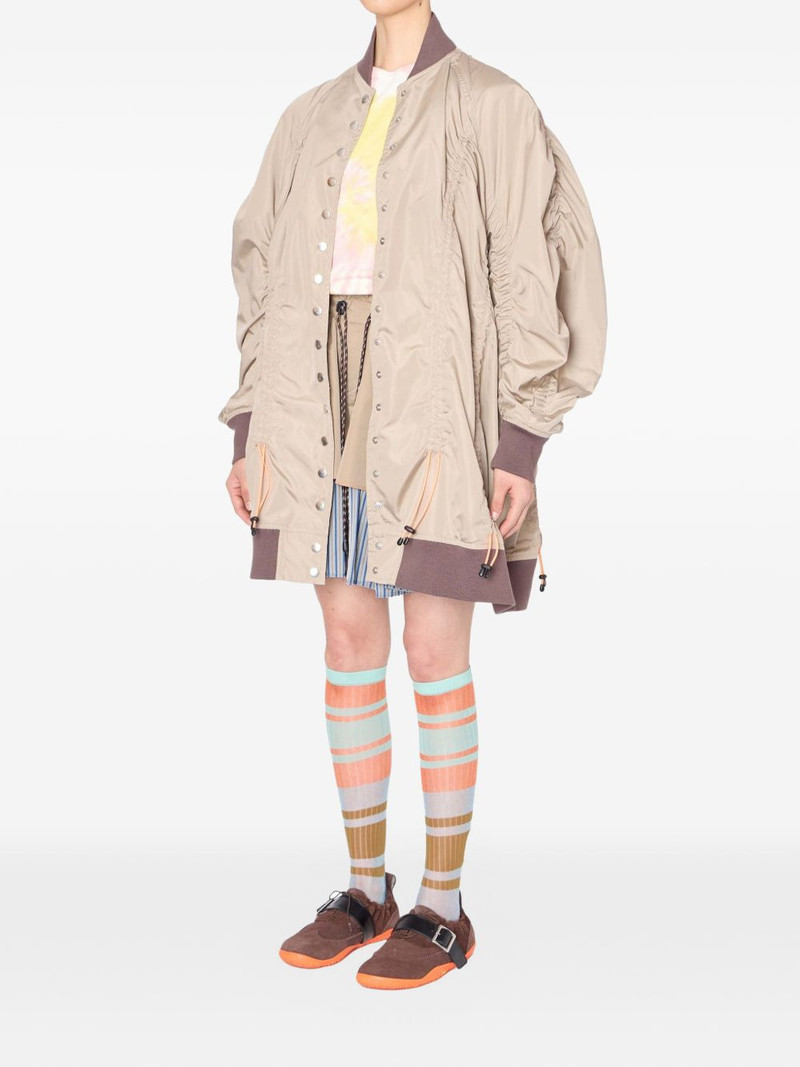 gathered bomber jacket 3