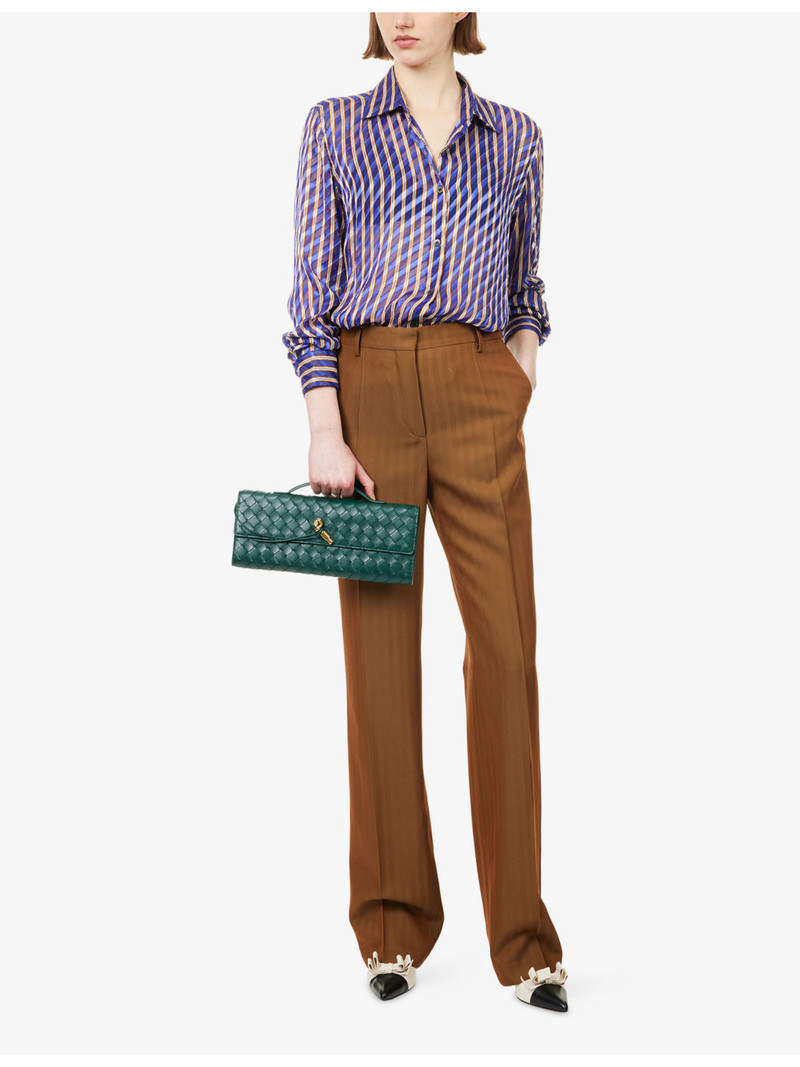 Dries Van Noten Striped Long-Sleeves Woven Shirt outlook