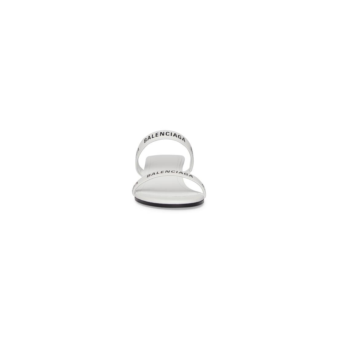 Women's Round 40mm Sandal  in White - 3
