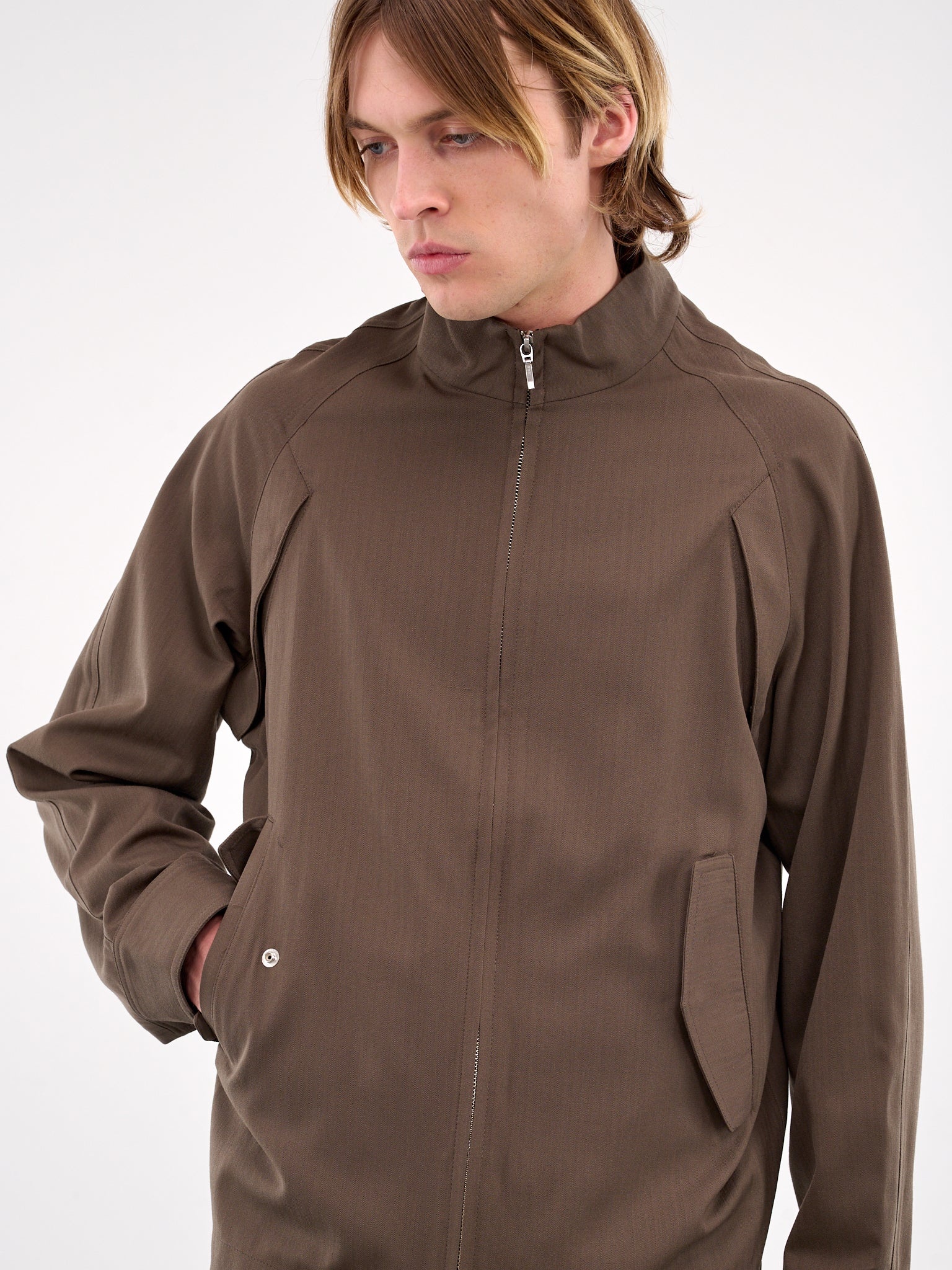 Zip-Up Blouson - 4