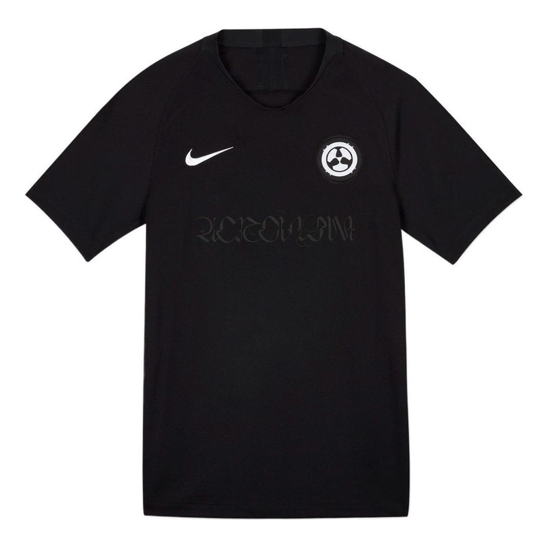 Nike x ACRONYM Crossover Fan Edition Printing Logo V neck Short Sleeve US Edition Black DC8808-010 - 1