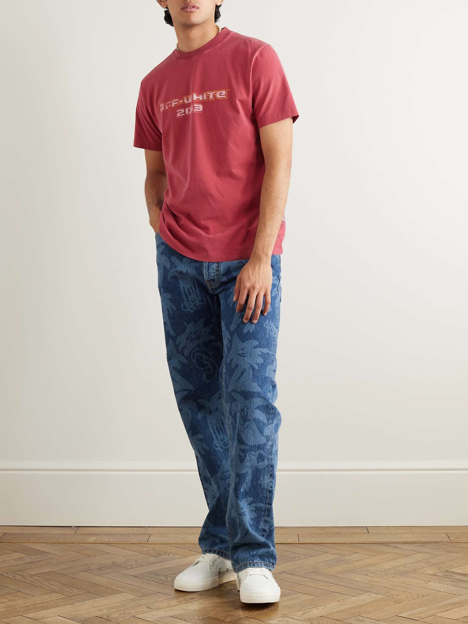 Digit Baccus Logo-Print Cotton-Jersey T-Shirt - 2