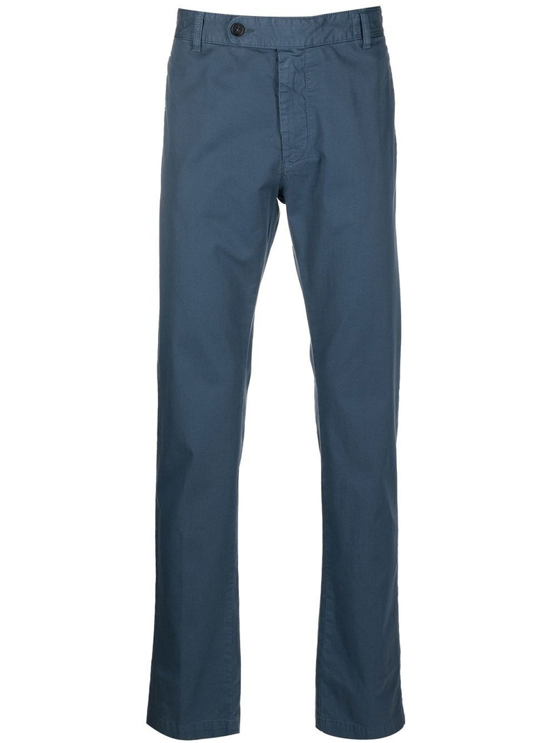 off-centre button chinos 1