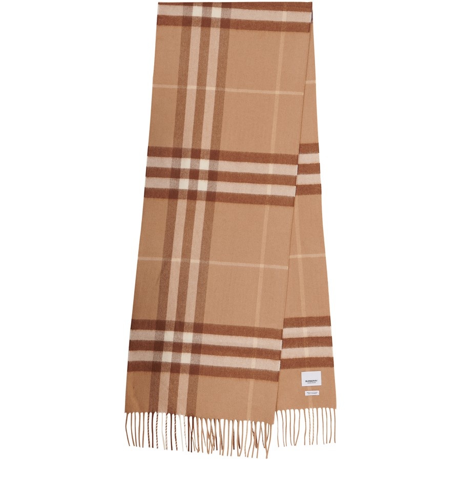 The Classic Check Cashmere Scarf - 3