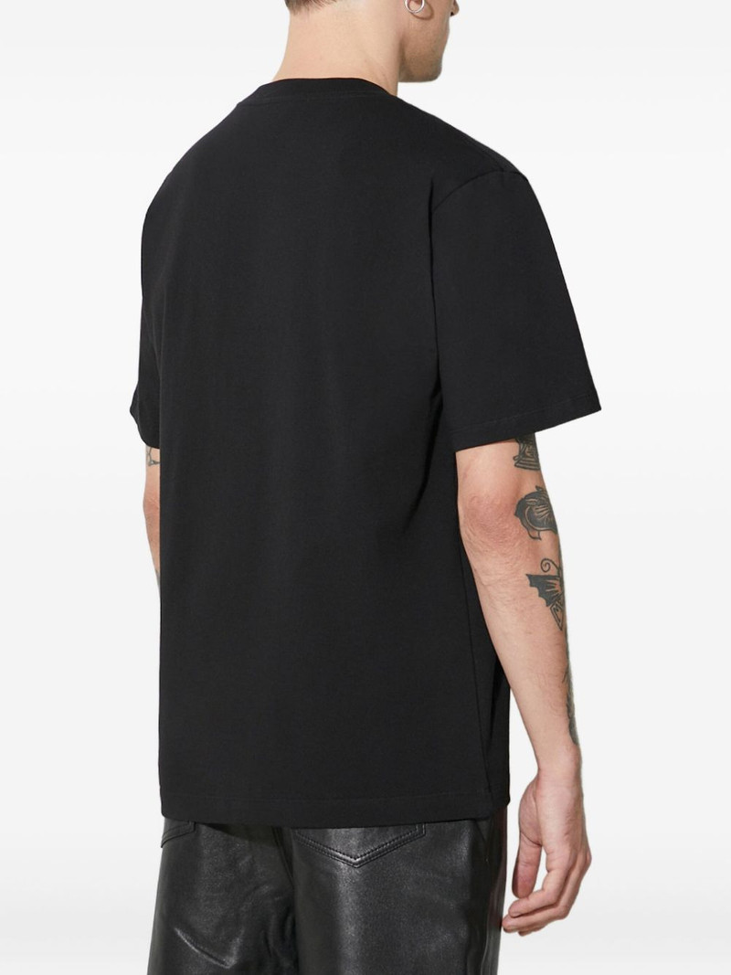 Filling Pieces logo-embroidery T-shirt outlook