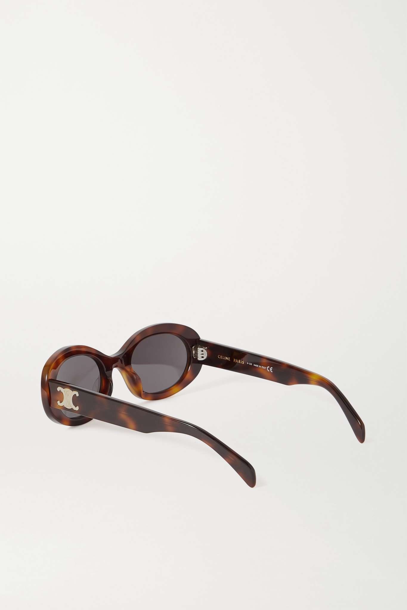 Oval-frame acetate sunglasses - 3