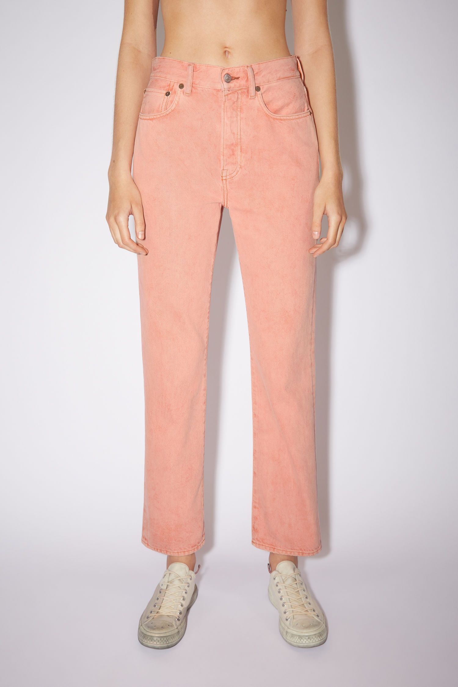 Straight fit jeans - Pink - 2