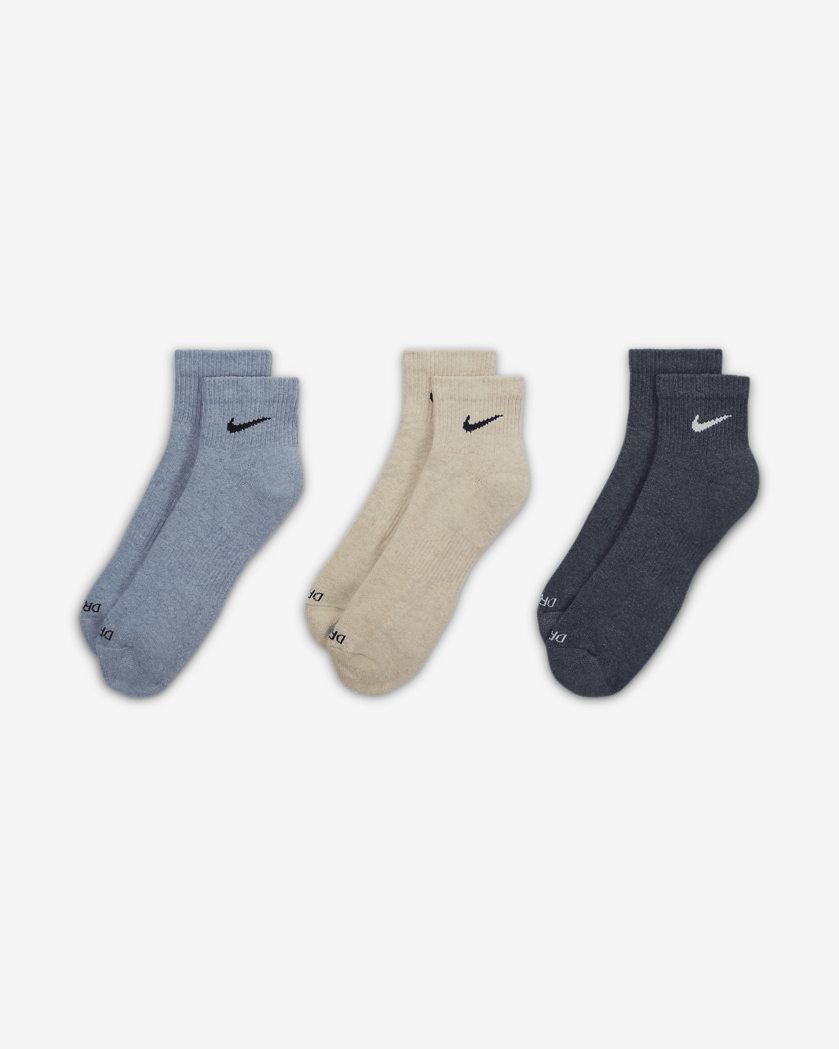 Nike Everyday Plus Cushioned Training Ankle Socks (3 Pairs) - 2