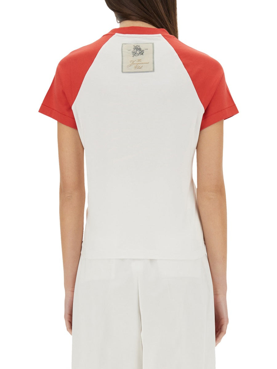 Jacquemus Women The Mini T-Shirt "Baseball" - 3