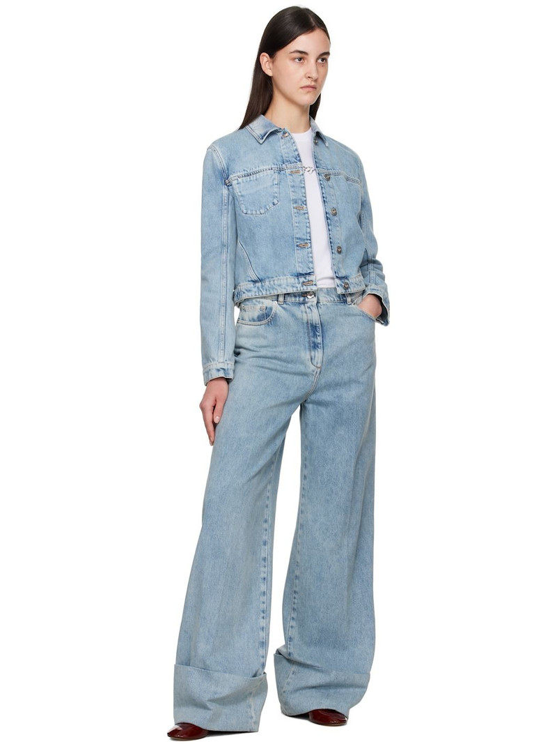 Lanvin Blue Short Denim Jacket outlook