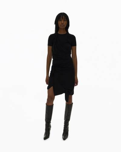 Helmut Lang KNOTTED JERSEY SKIRT outlook