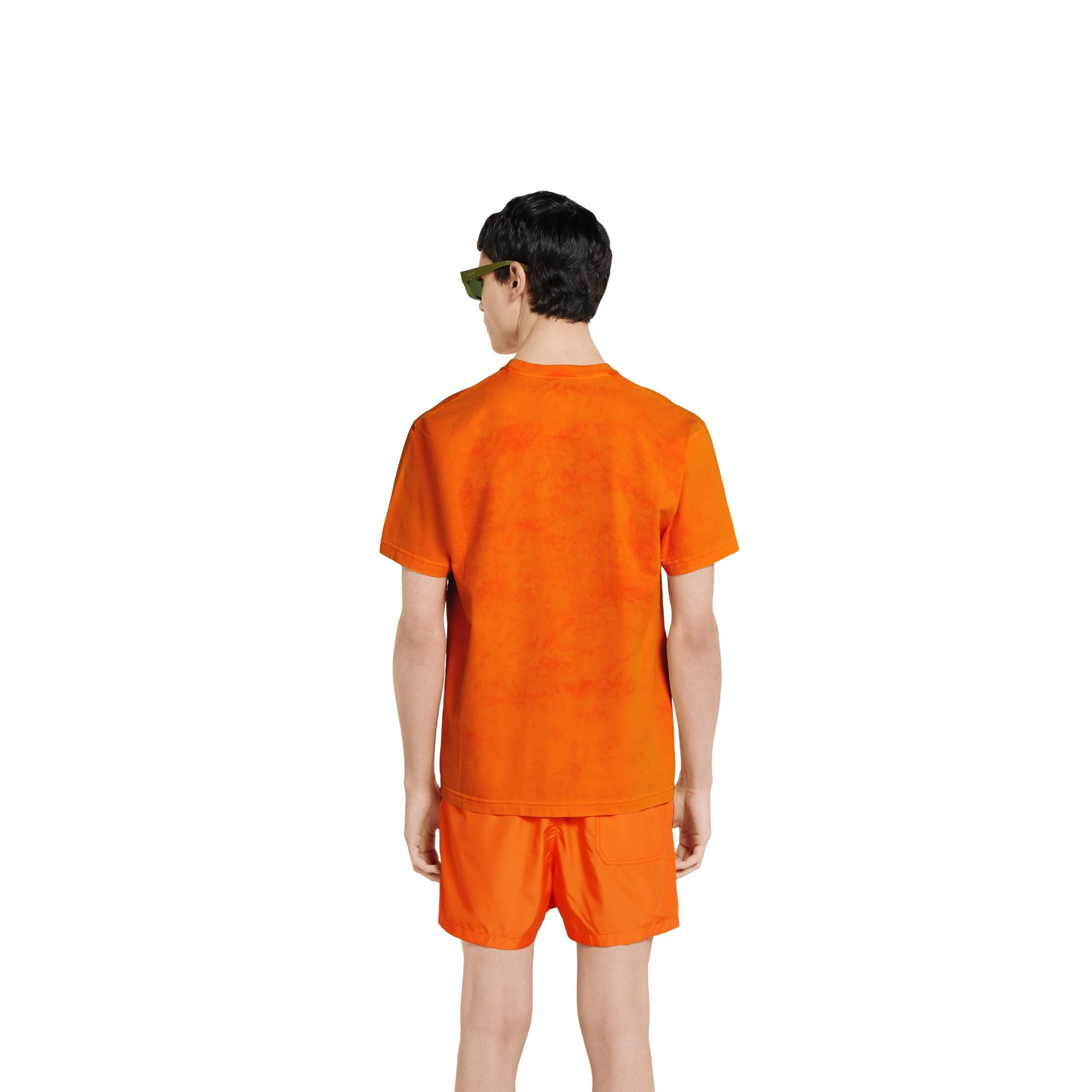 Printed cotton jersey T-shirt - 4