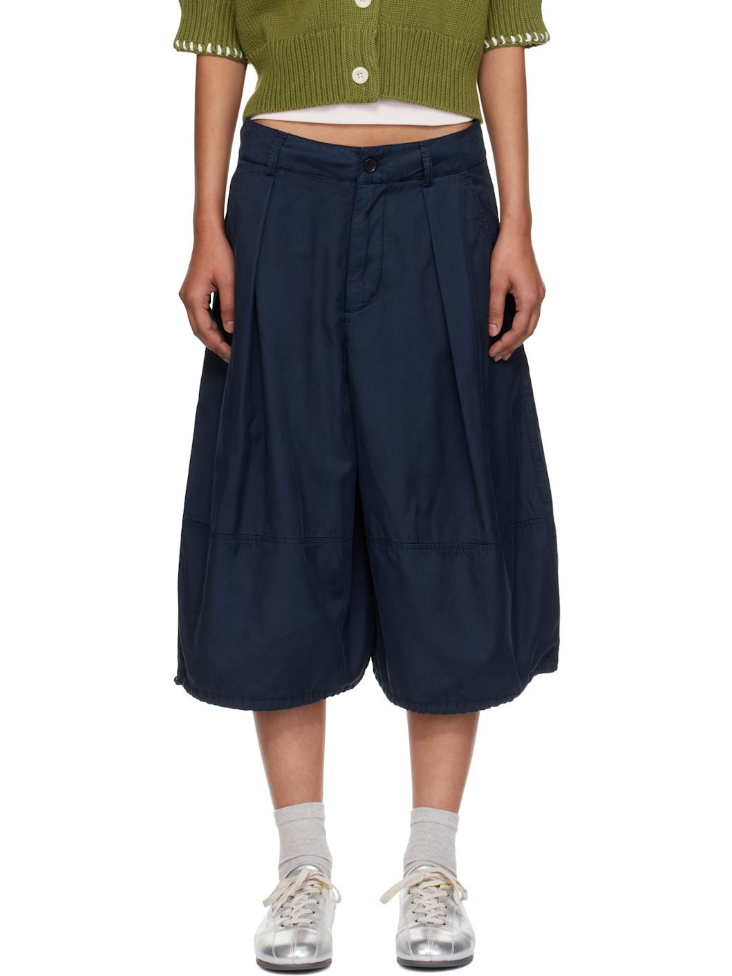 Navy Salba Shorts - 1