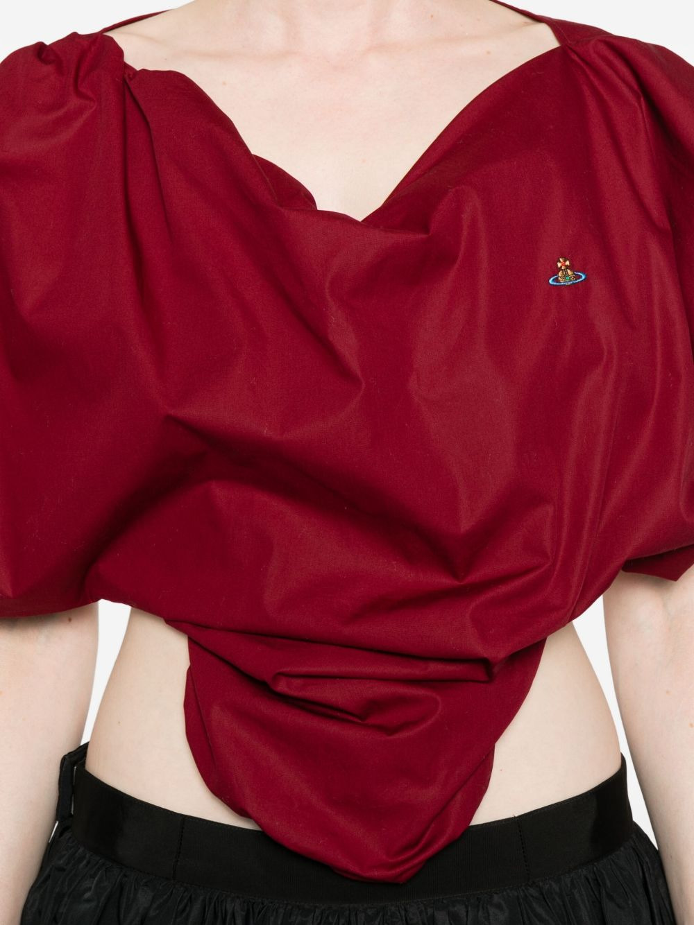 orb-embellished heart top - 5