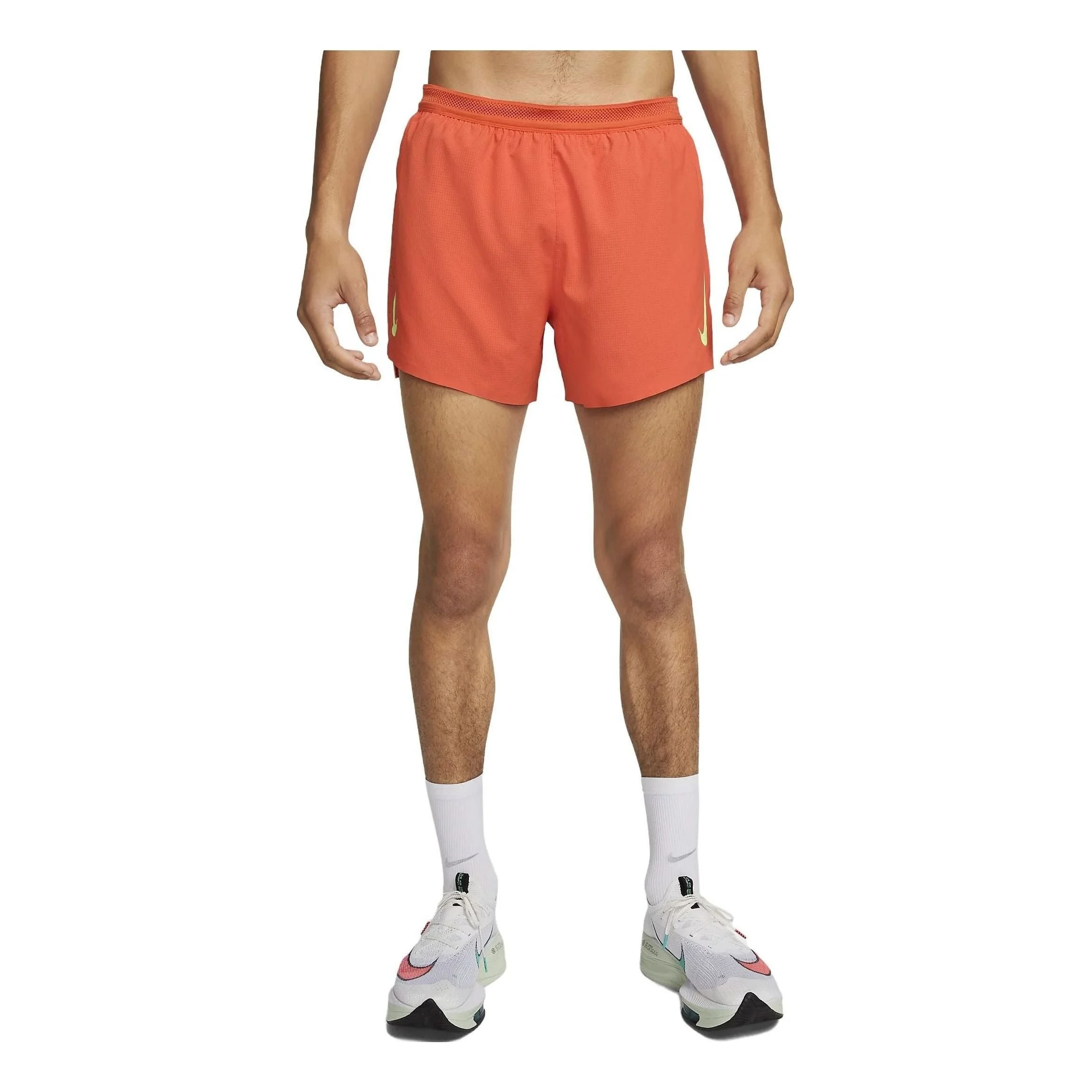 Nike Dri-FIT ADV AeroSwift Shorts 'Orange Ghost Green' CJ7840-804 - 1