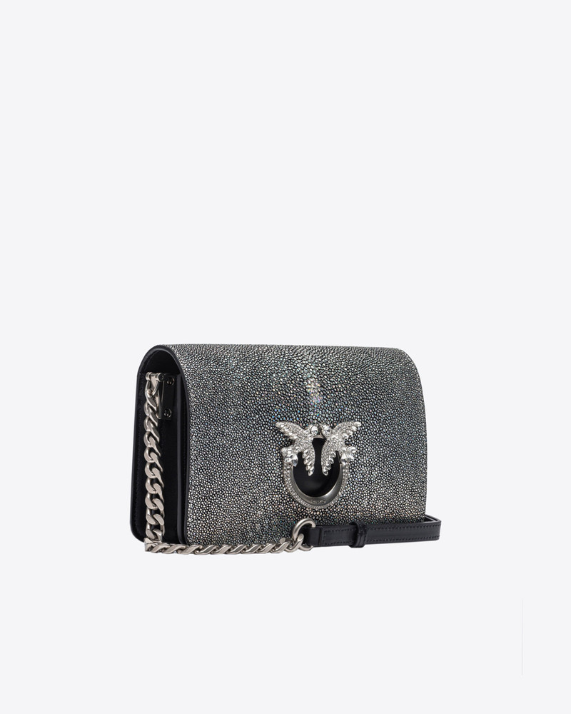PINKO GALLERIA STINGRAY MINI LOVE BAG CLICK 3