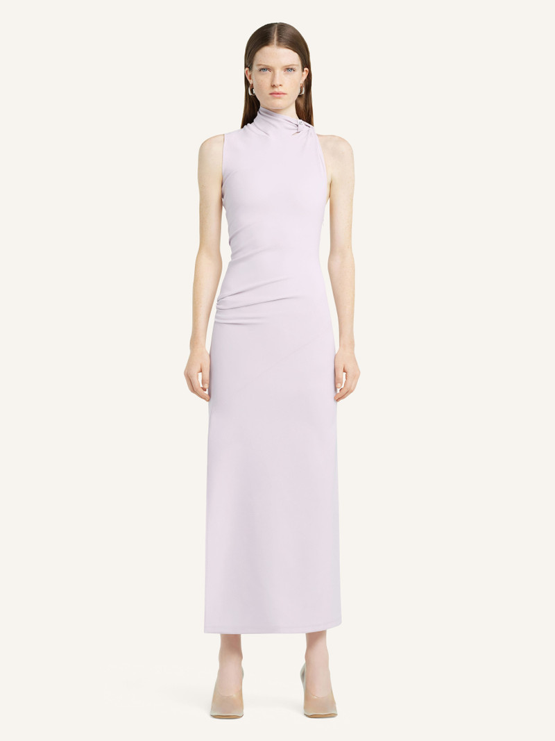 courrèges LONG DRAPED DRESS outlook