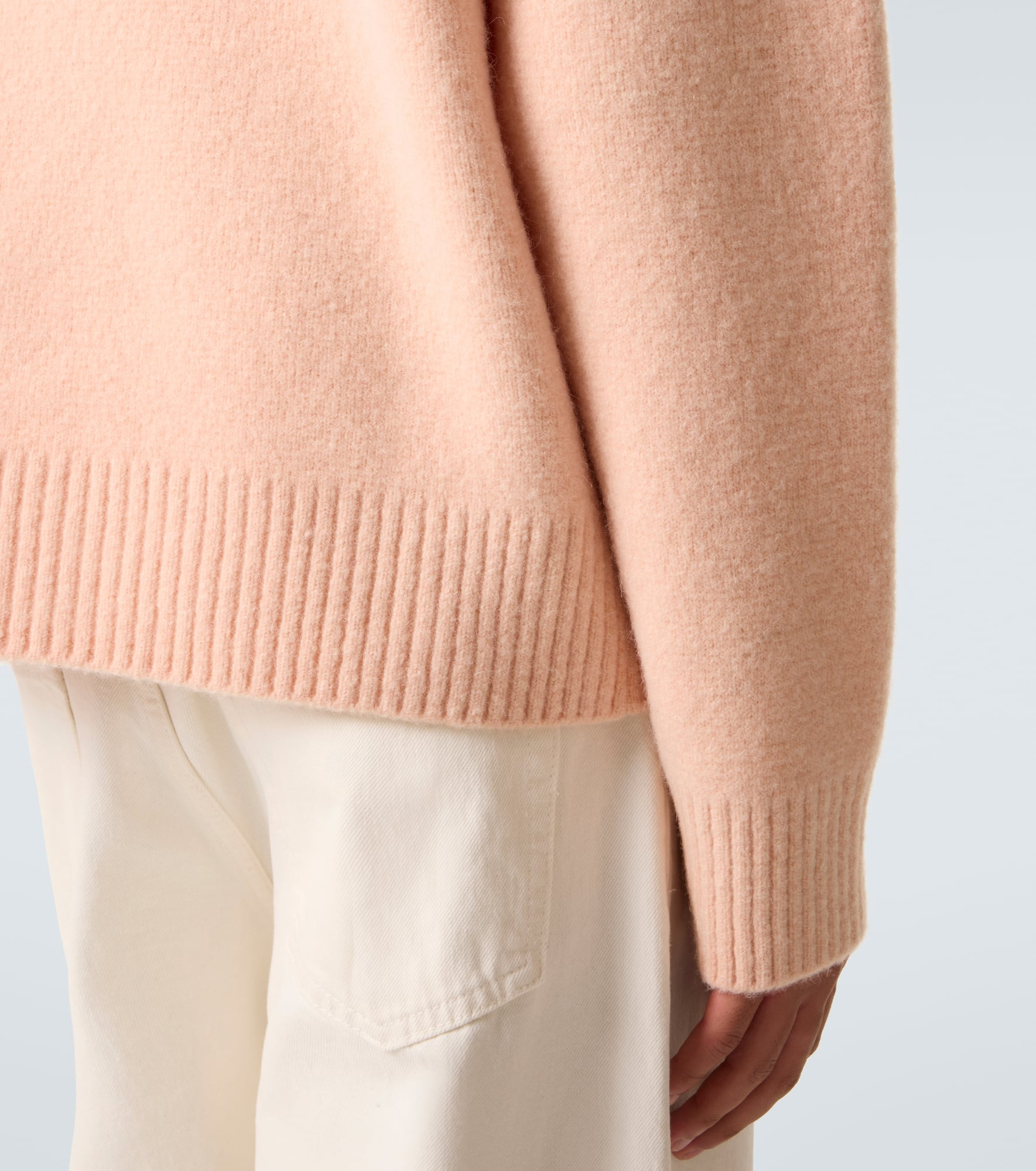 Ami de Cœur alpaca and wool-blend sweater - 6