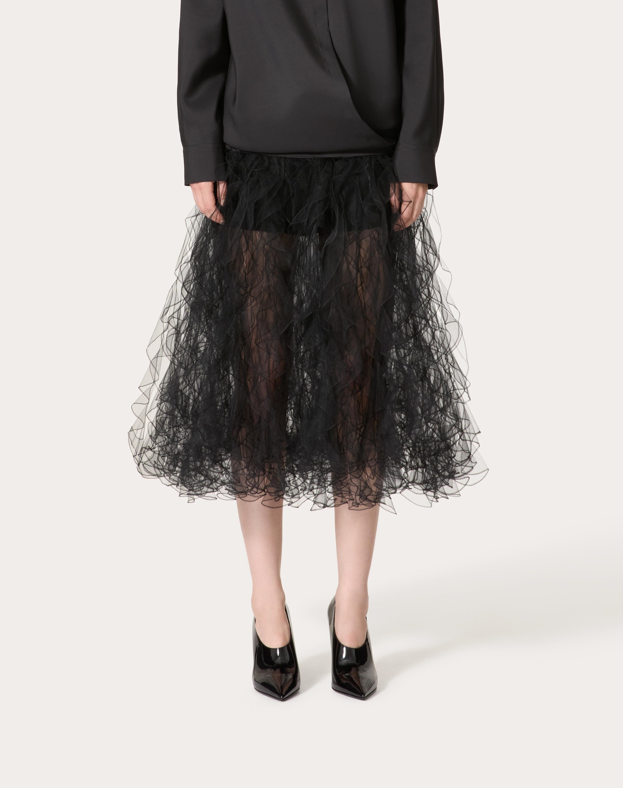 TULLE ILLUSIONE SKIRT - 3