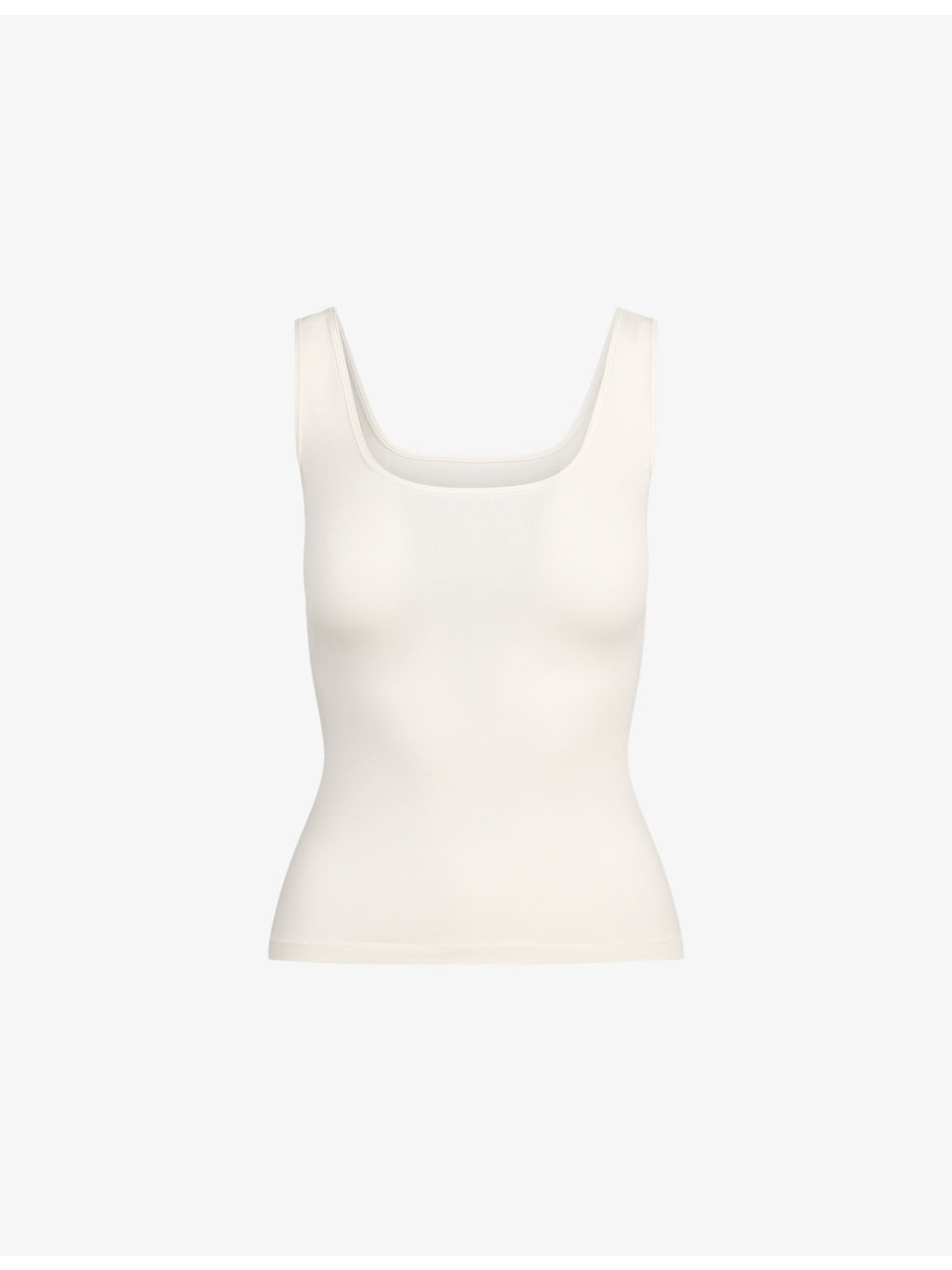Scoop-Neck Cotton-Jersey Tank Top - 1