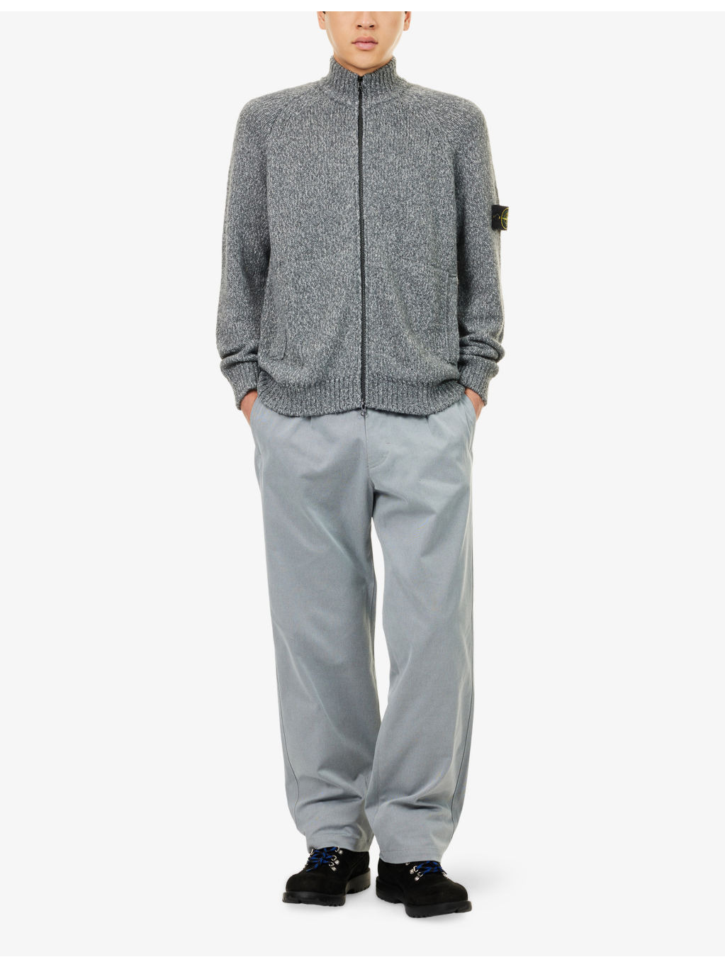Gabardine Marina Belted Woven Trousers - 2