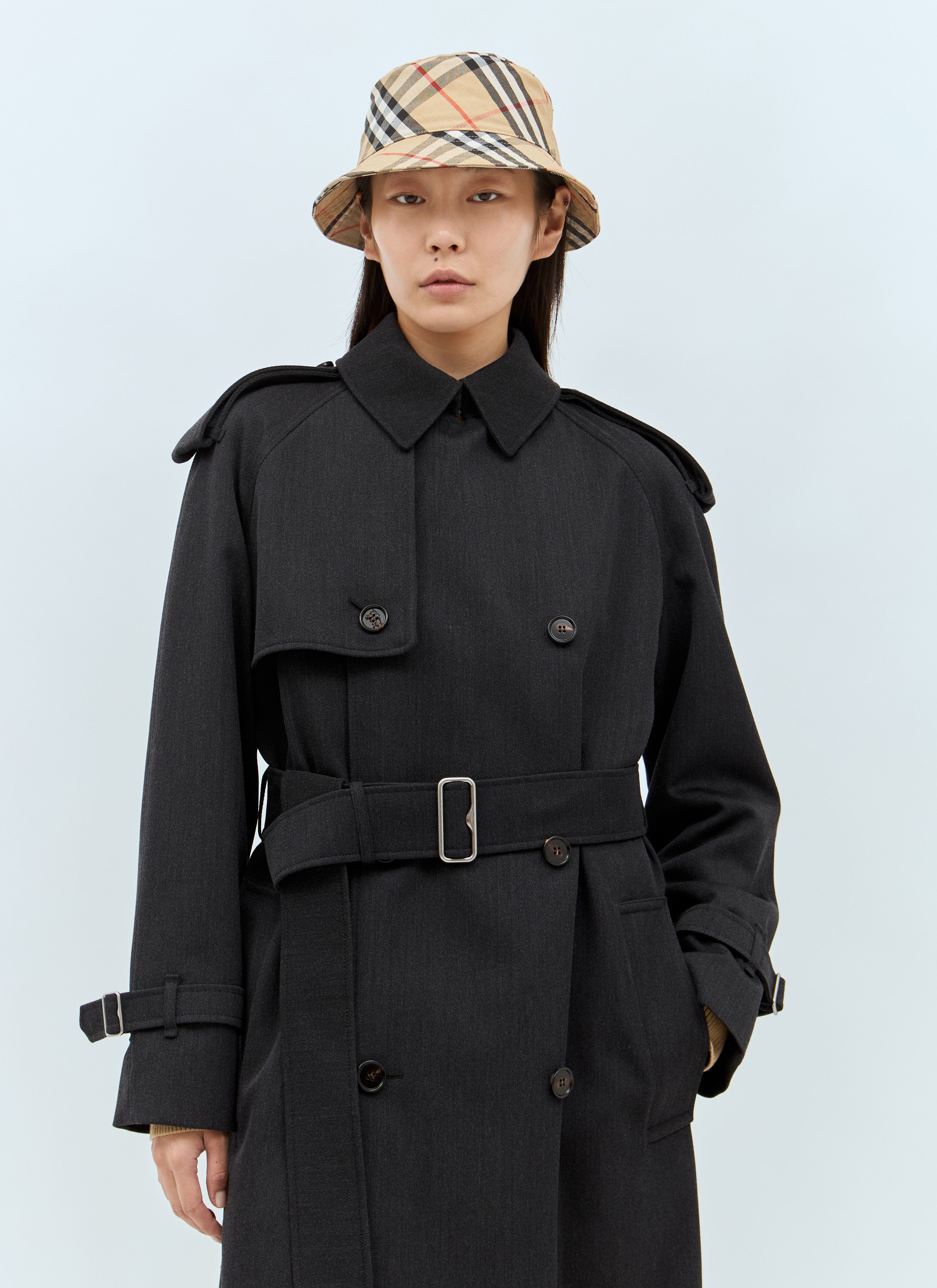 Burberry Women Check Bucket Hat - 4