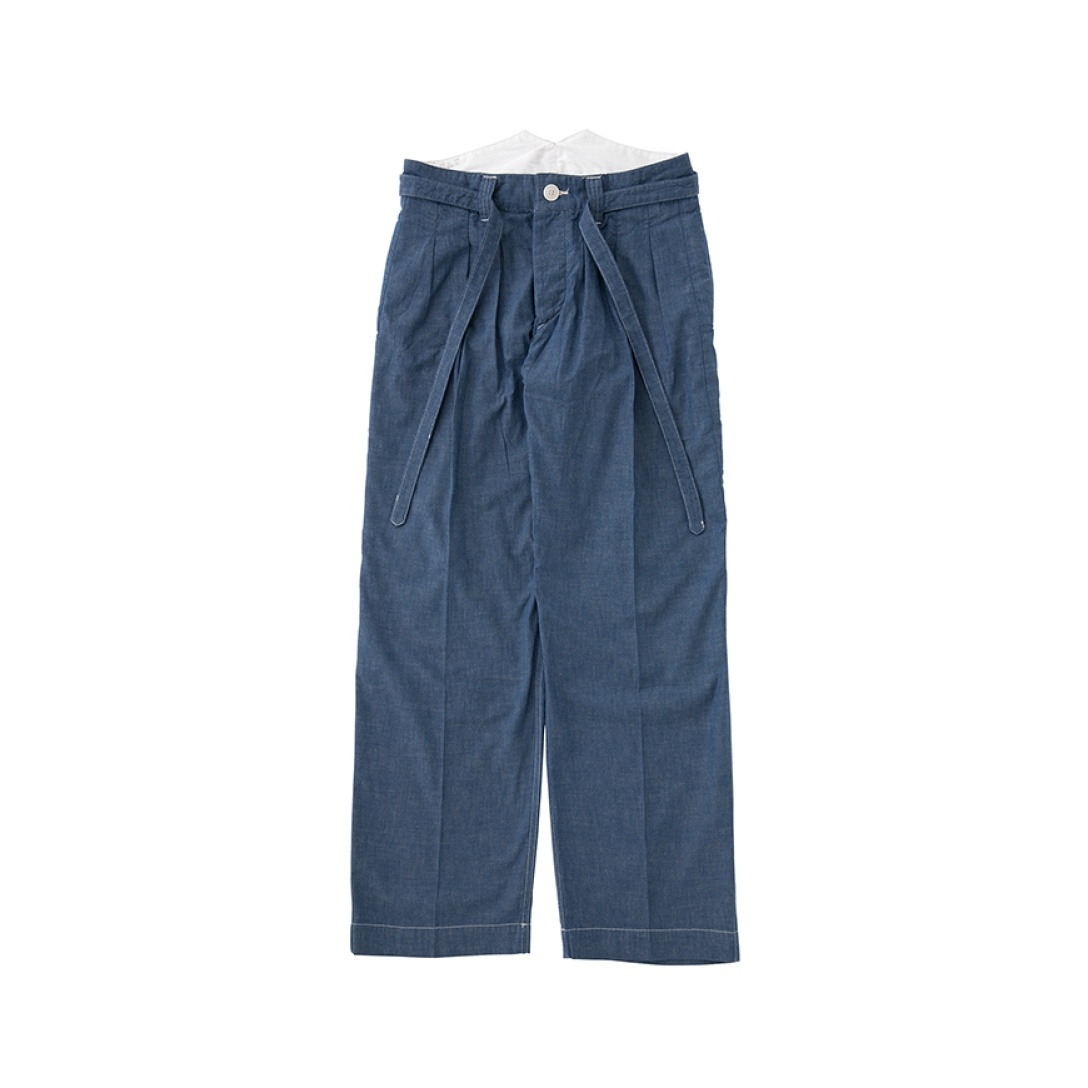 HAKAMA PANTS W (CHAMBRAY) INDIGO - 1