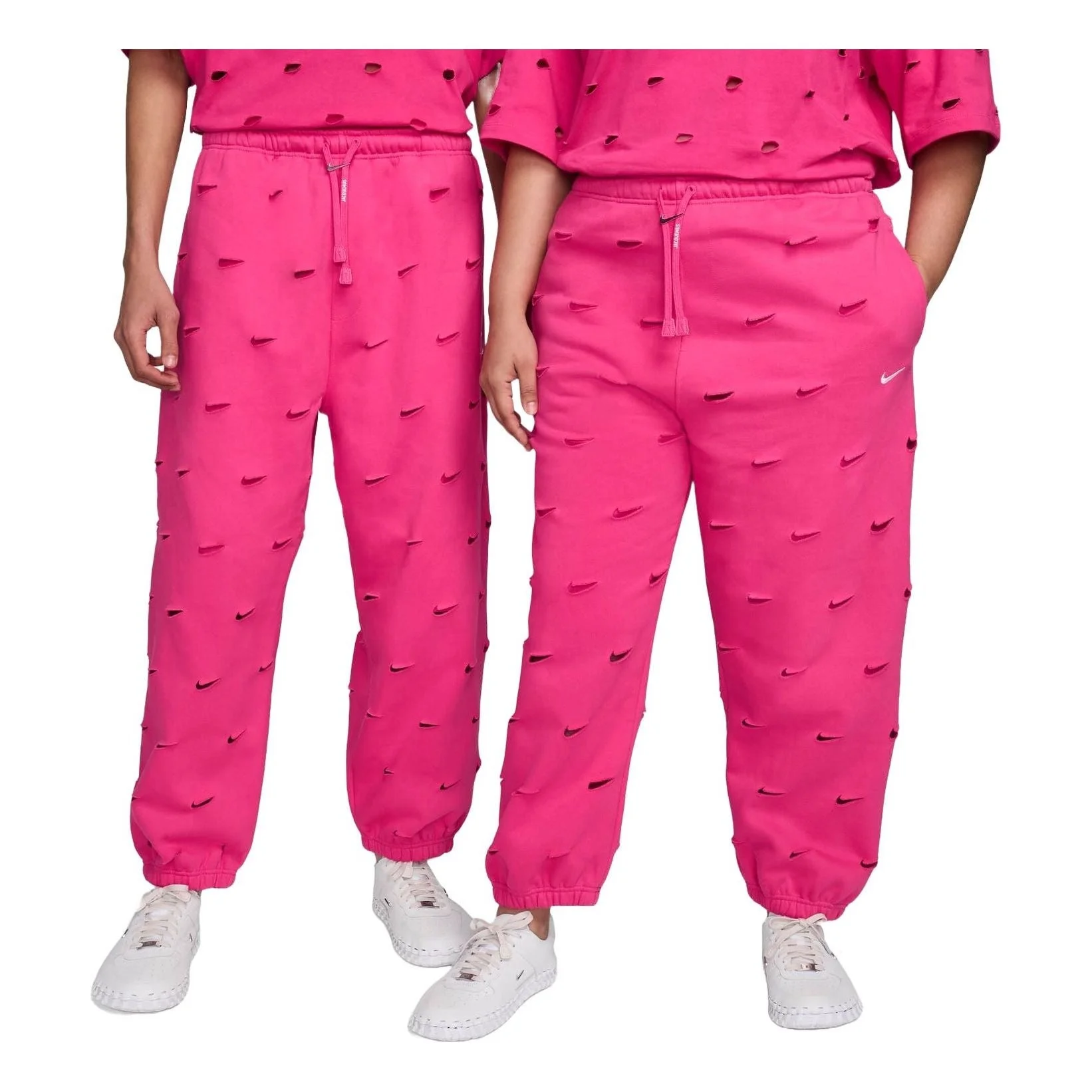 Nike x Jacquemus Swoosh Pants Asia Sizing 'Pink' FJ3269-653 - 1