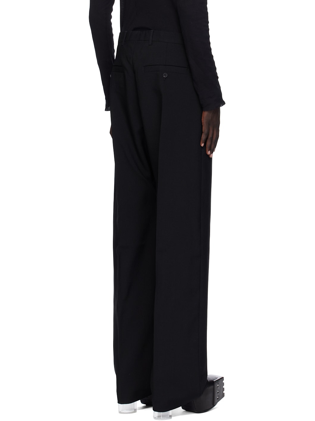 Black Concordians Tailored Geth Trousers - 3