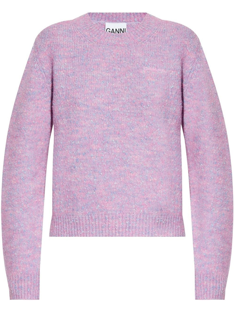 mélange effect jumper 1