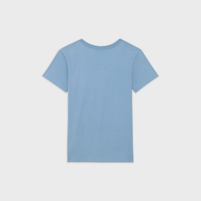 CELINE CELINE EMBROIDERED T-SHIRT IN COTTON outlook