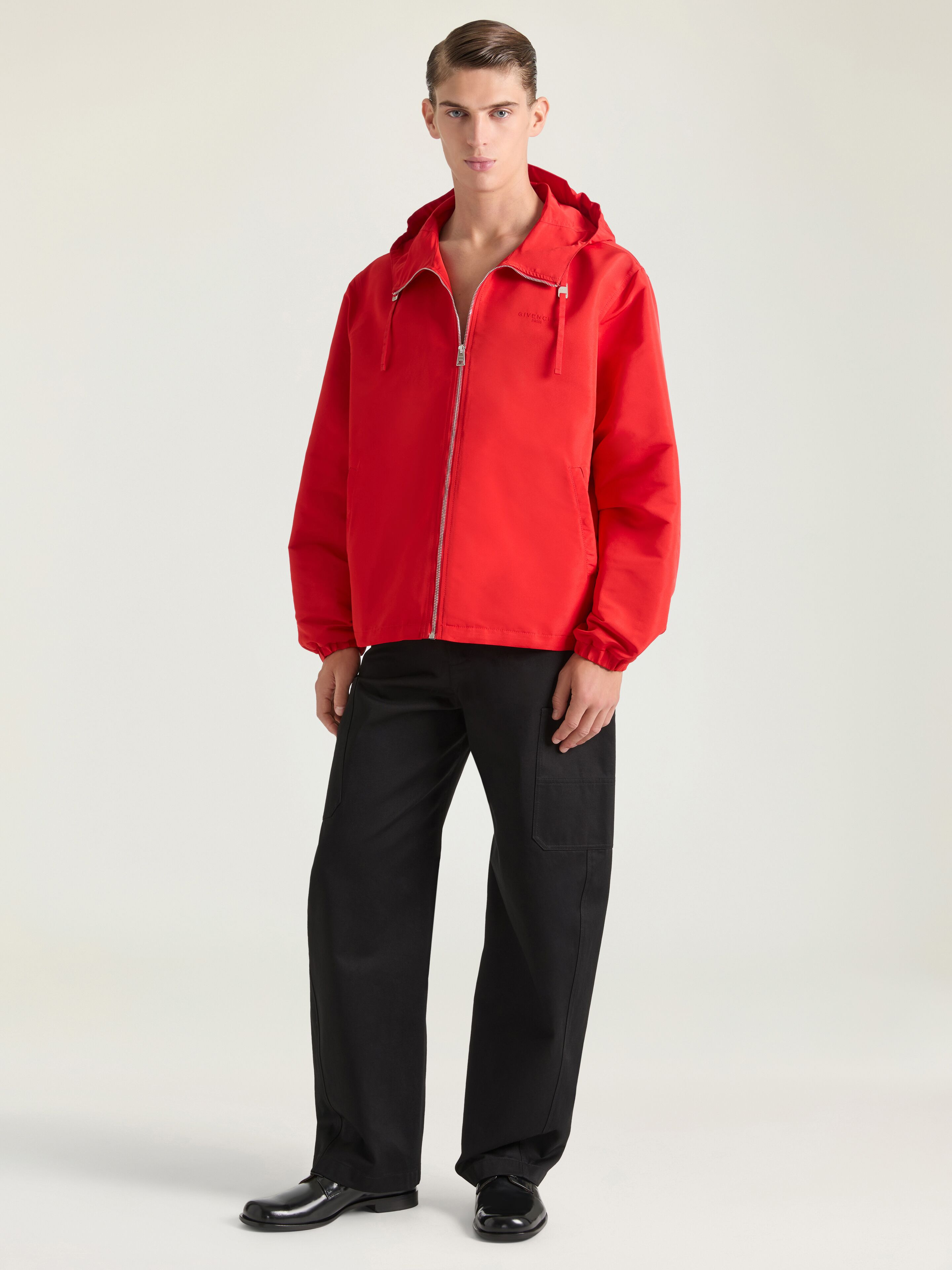 COUTURE SEAM TROUSERS IN COTTON EMBROIDERED GIVENCHY PARIS - 3
