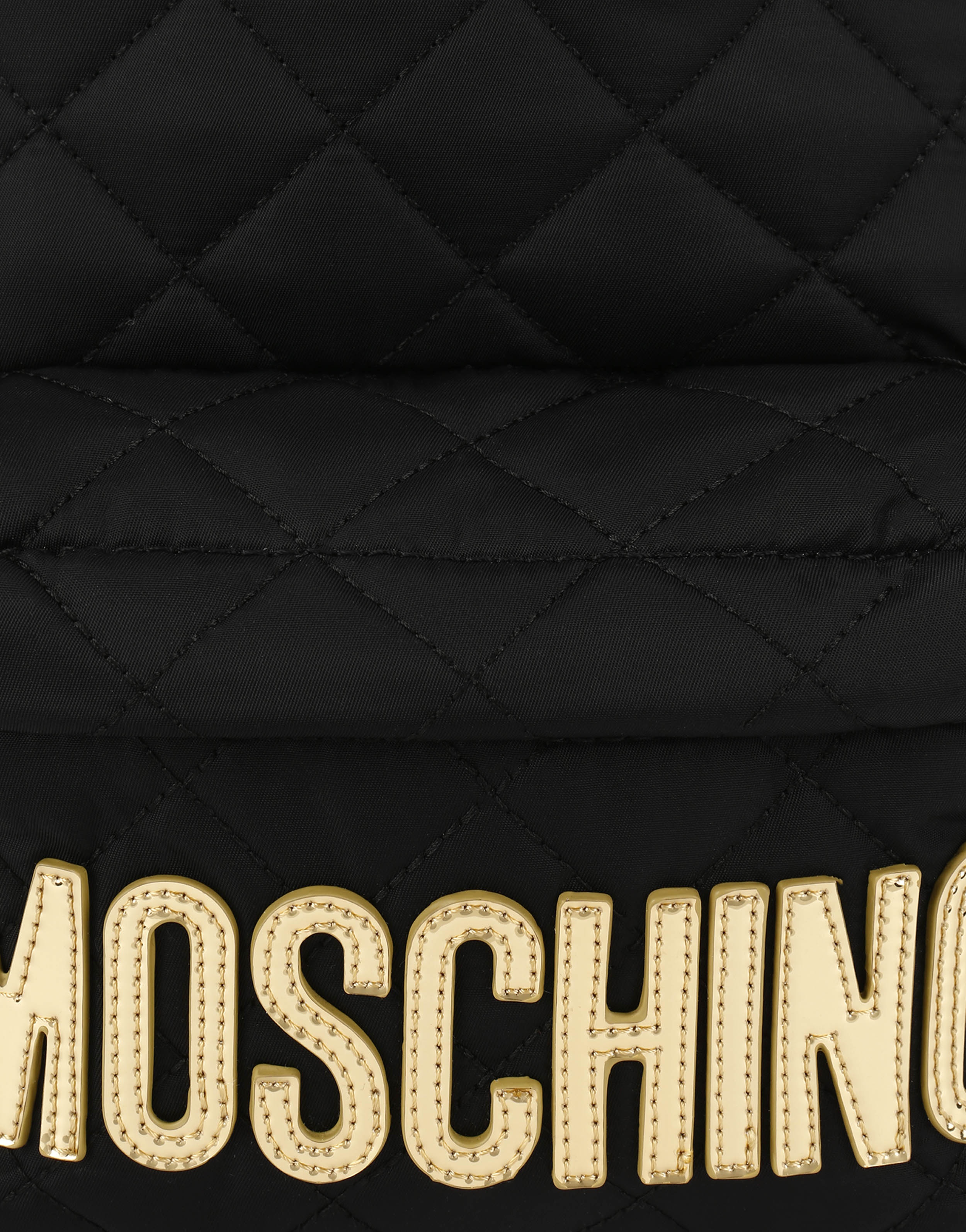 QUILTED BACKPACK WITH LOGO - 4