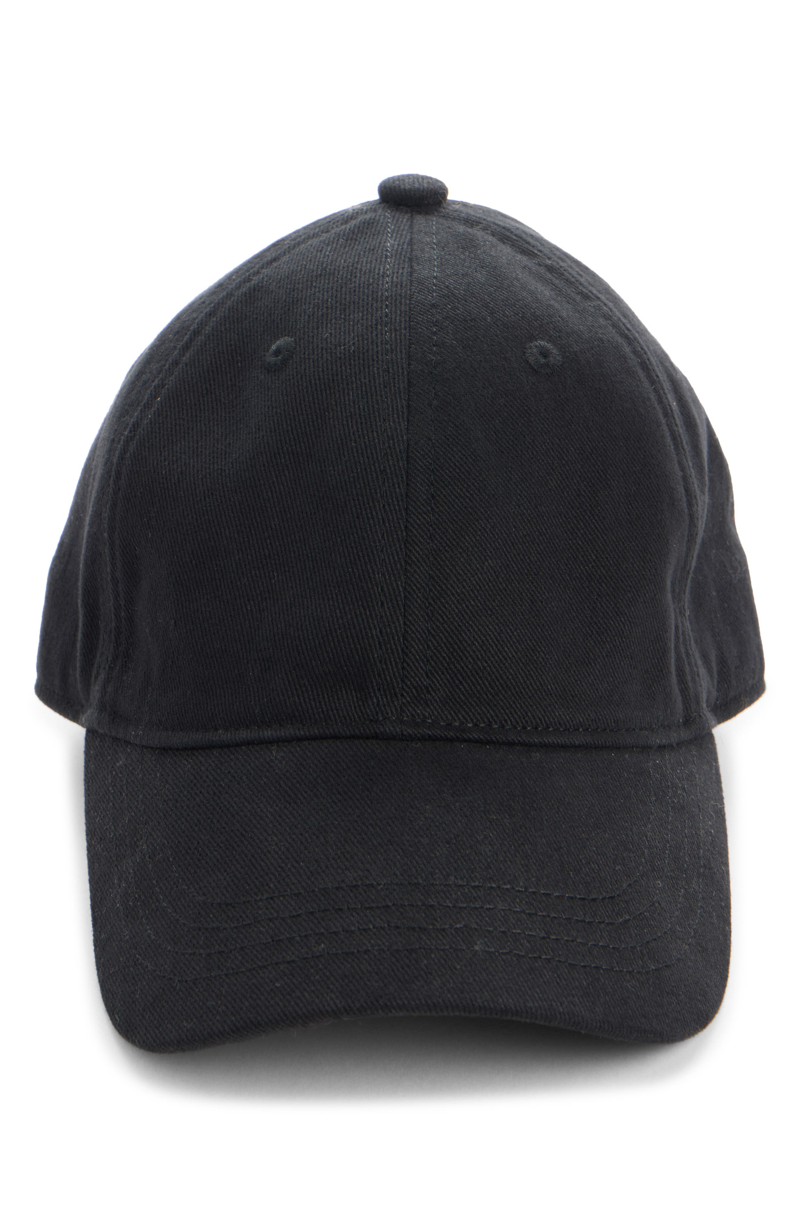 Acne Studios Carliy Embroidered Back Logo Adjustable Baseball Cap in Black at Nordstrom - 2