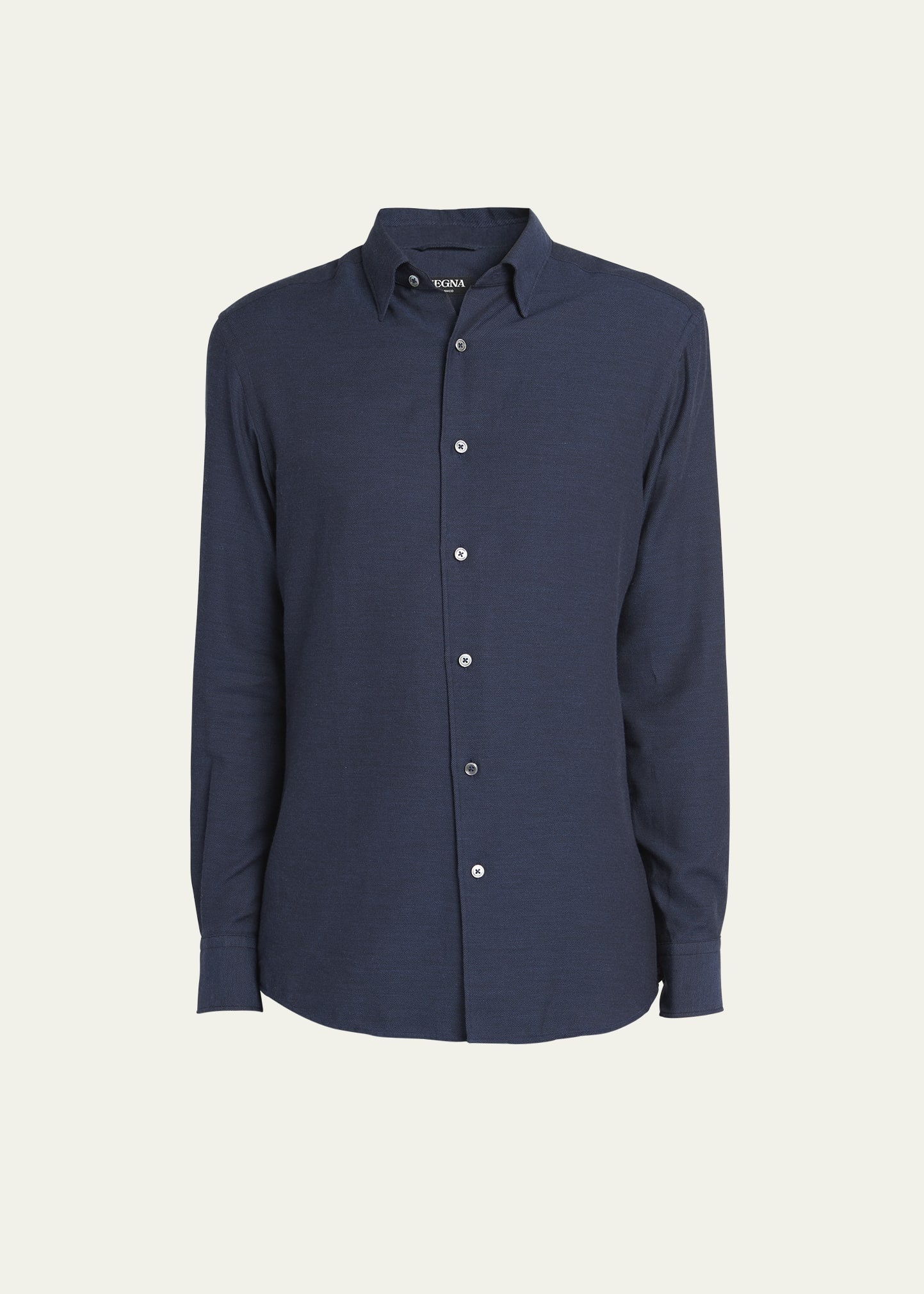 Men's Cashmere-Cotton Cashco Sport Shirt - 1