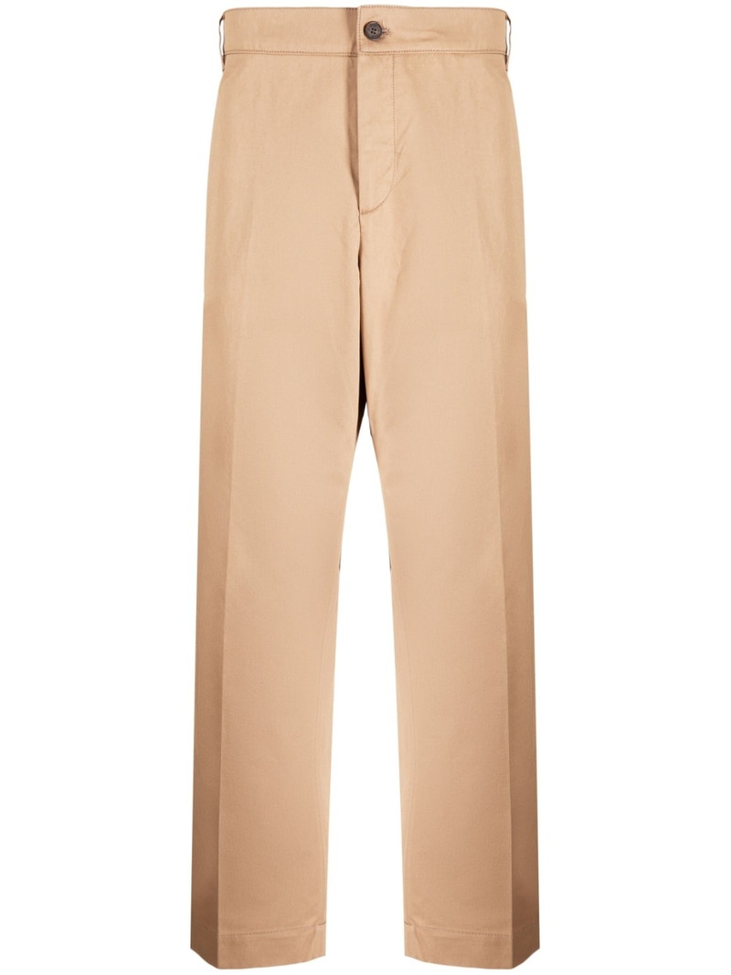straight-leg tailored trousers 1