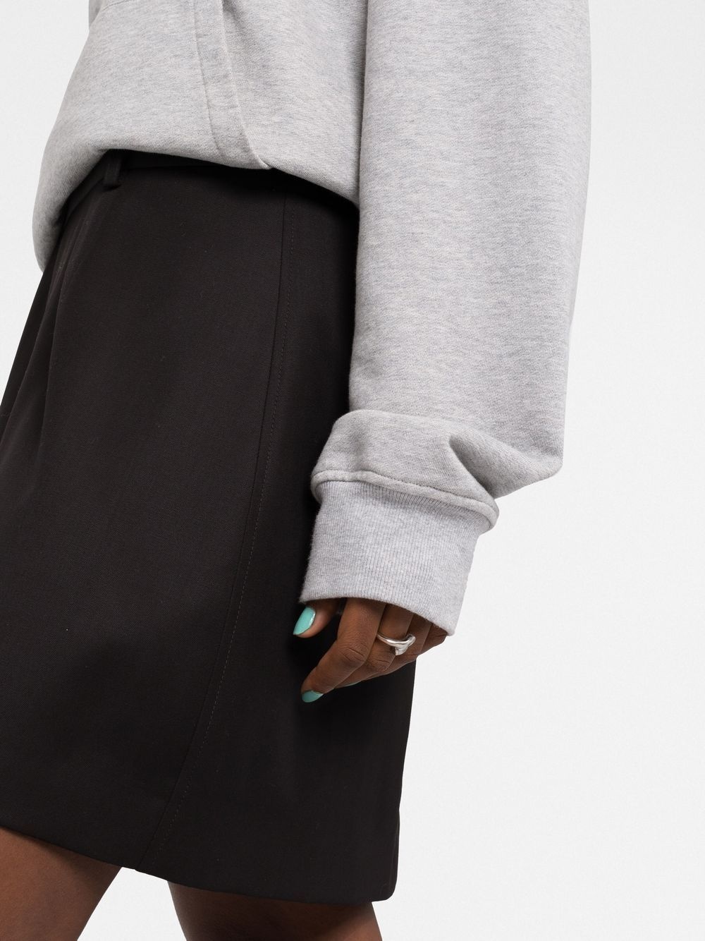 Large Mini A-line skirt - 3