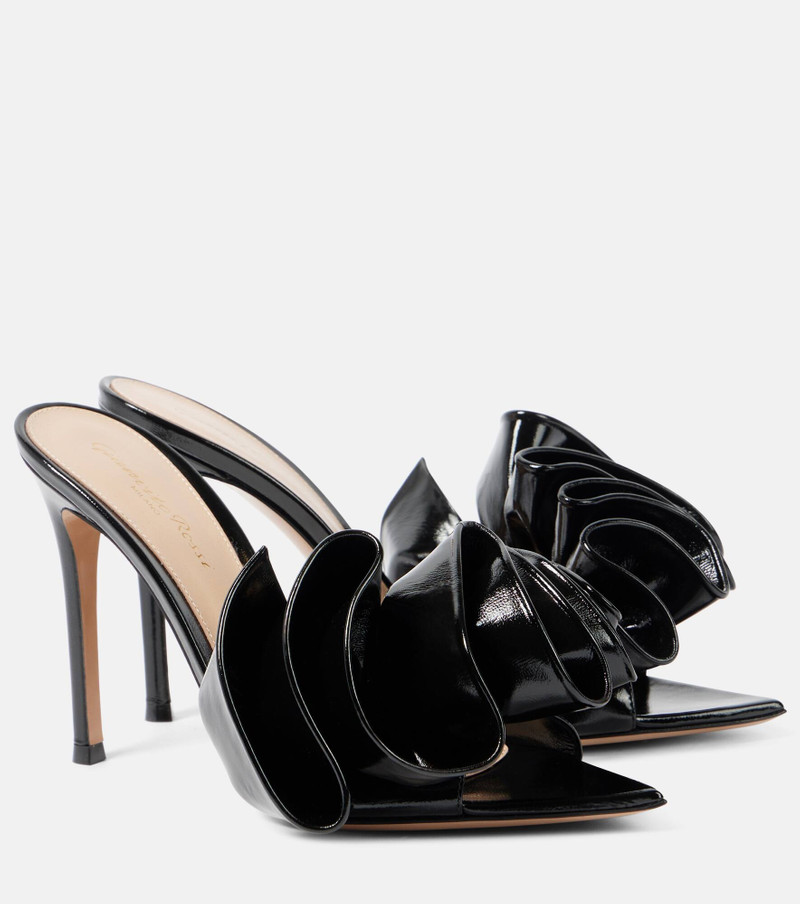 Gabrielle 105 patent leather mules - 1