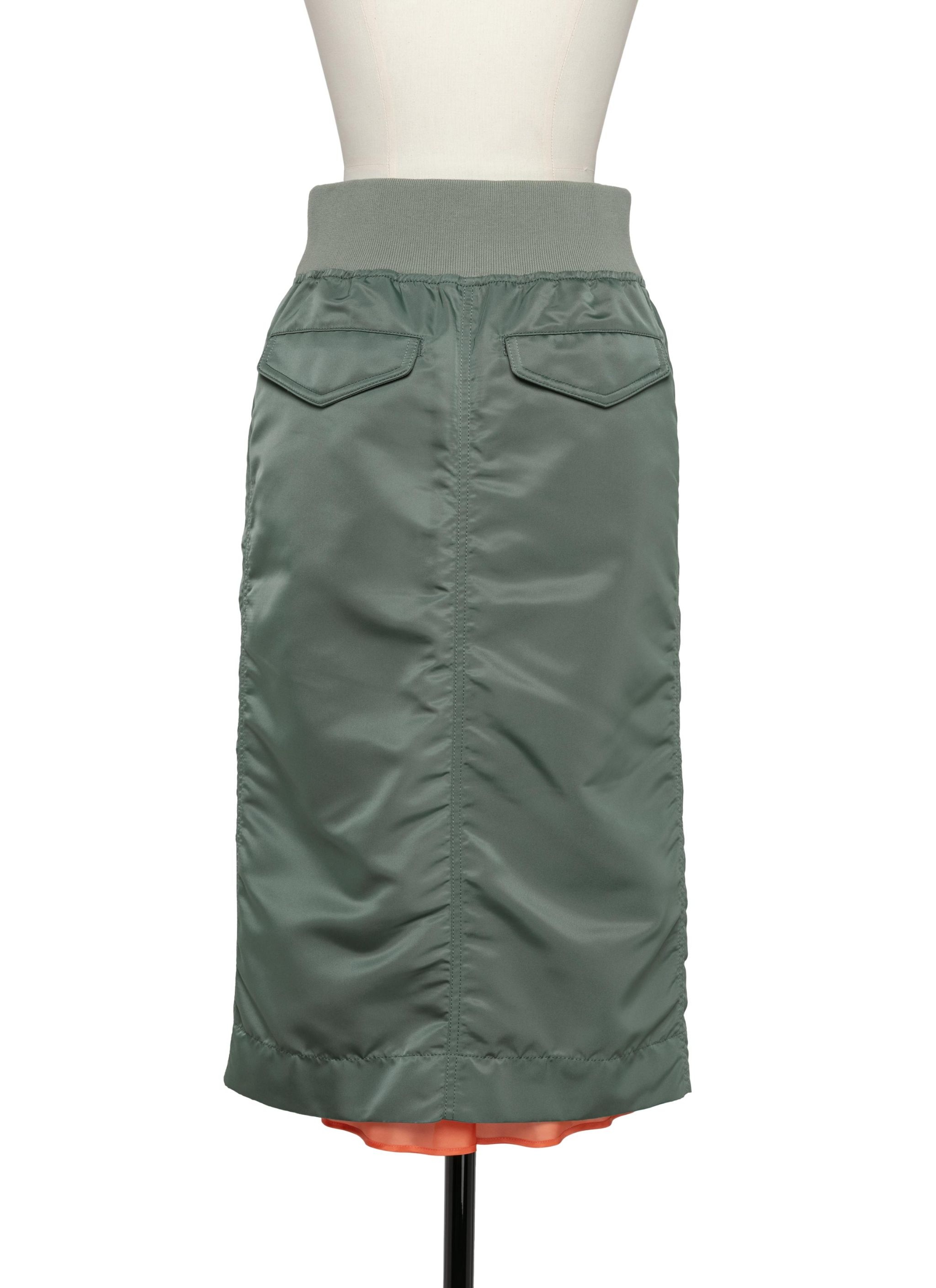 Nylon Twill Skirt - 4