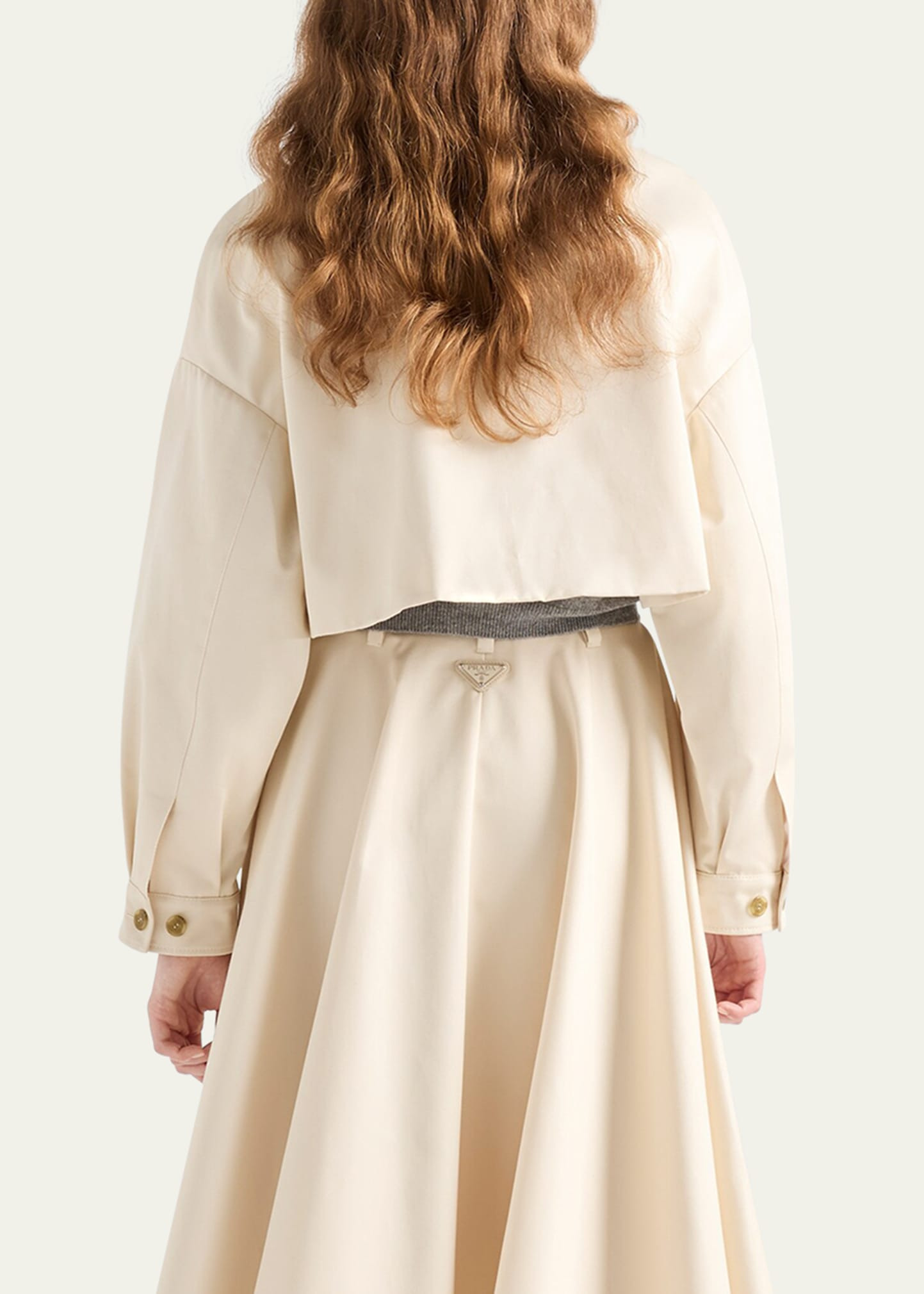 Chino Cropped Jacket - 3